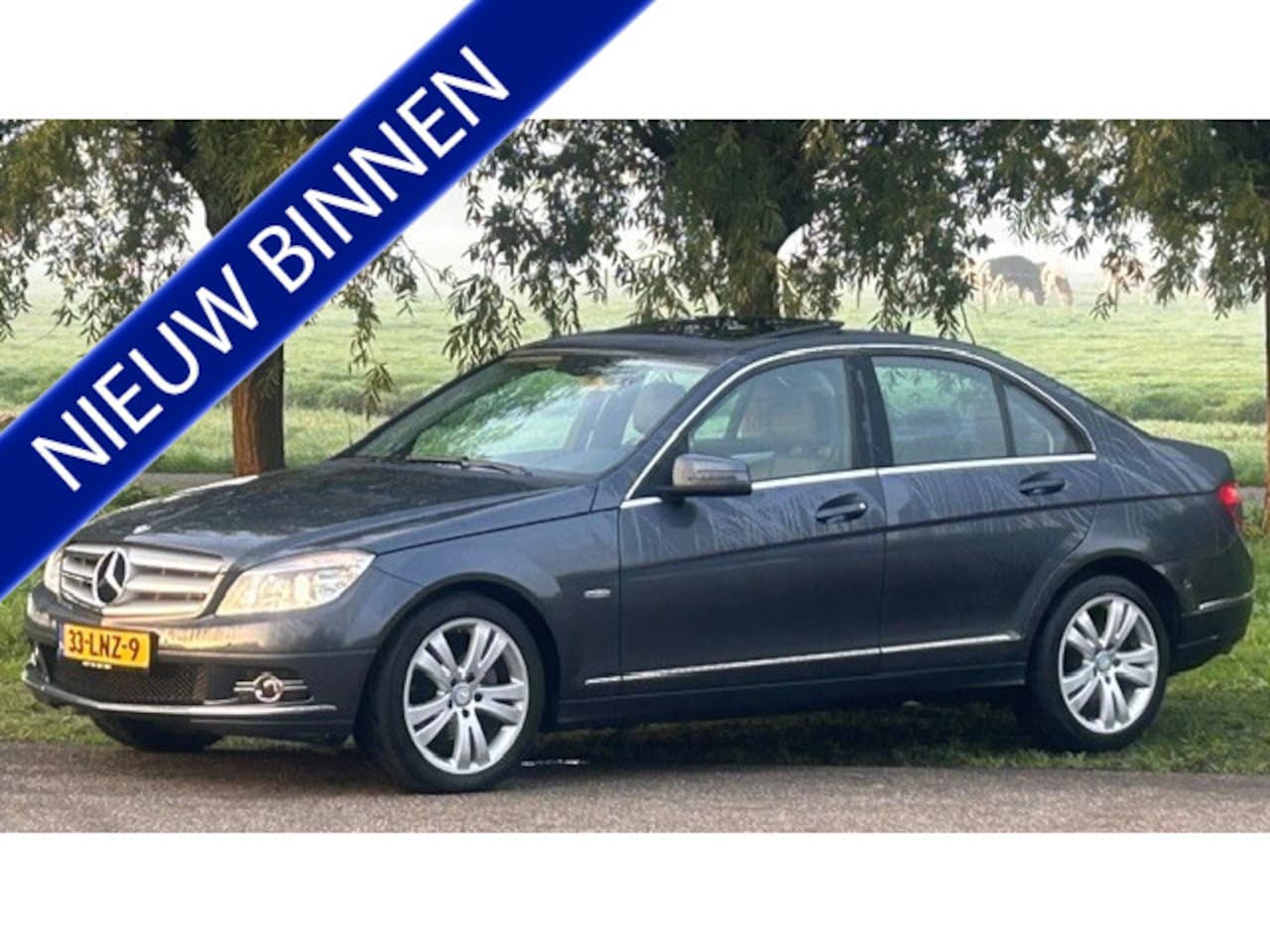 Mercedes-Benz C-klasse - 180 K BlueEFFICIENCY AVANTGARDE AUTOMAAT 1E EIGENAAR!! CLIMATE CONTROL, AUDIO/CD/NAVIGATIE - AutoWereld.nl