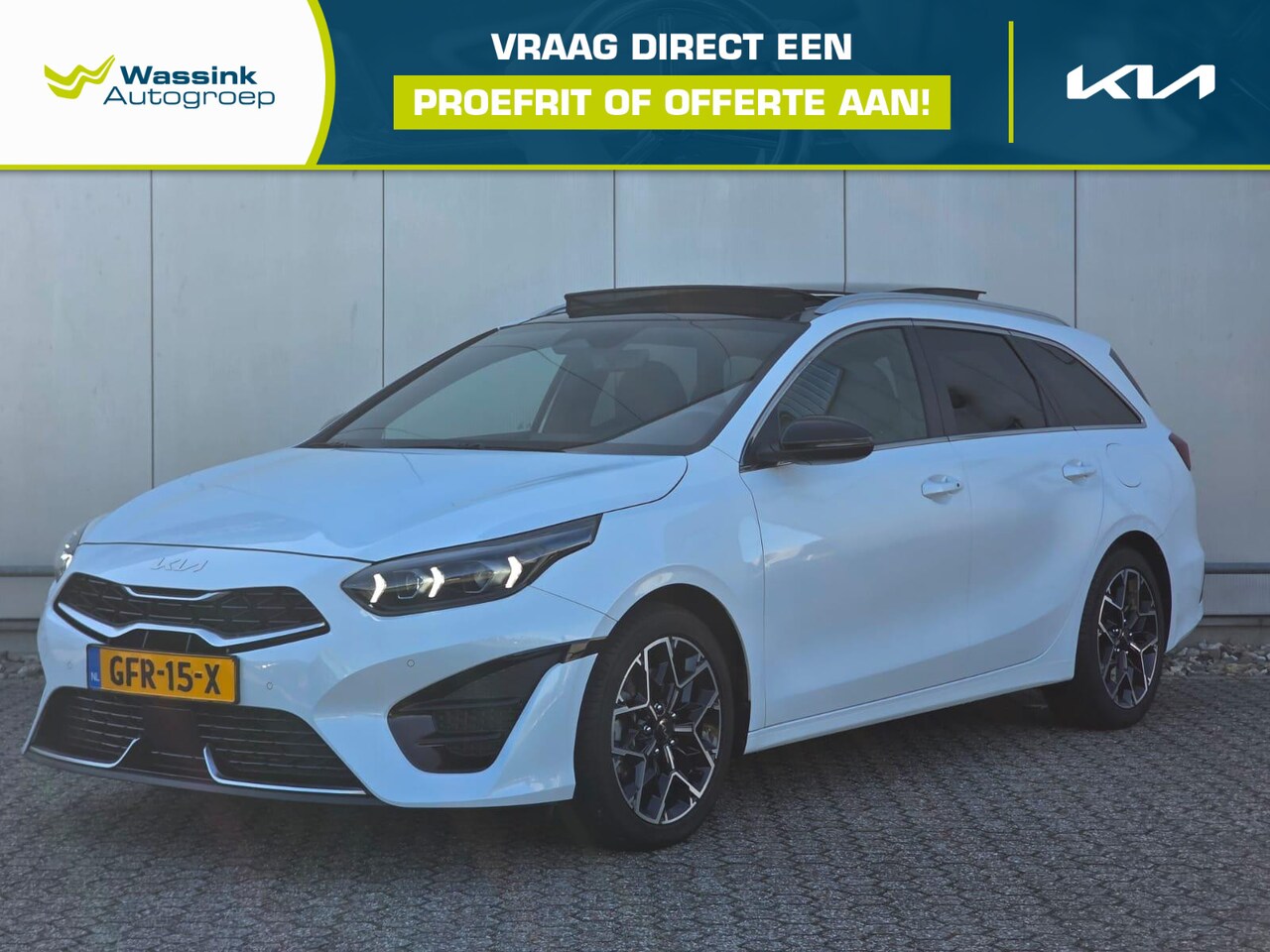 Kia Cee'd Sportswagon - Ceed Sw 1.5 T-GDi 140pk GT-Line | Schuif/Kanteldak | Stoel/Stuurwielverwarming | Navigatie - AutoWereld.nl