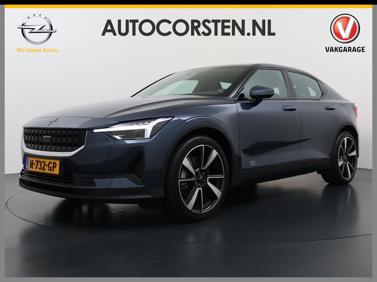 Polestar 2 - Dual Motor Long Range 78kWh 408PK SOH 90% Google®-Maps Navi Camera Apple Carplay Android A - AutoWereld.nl