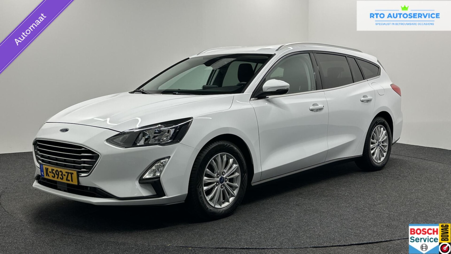 Ford Focus Wagon - 1.0 EcoBoost Titanium X Business|Camera|Carplay|Keyless|NAP| - AutoWereld.nl