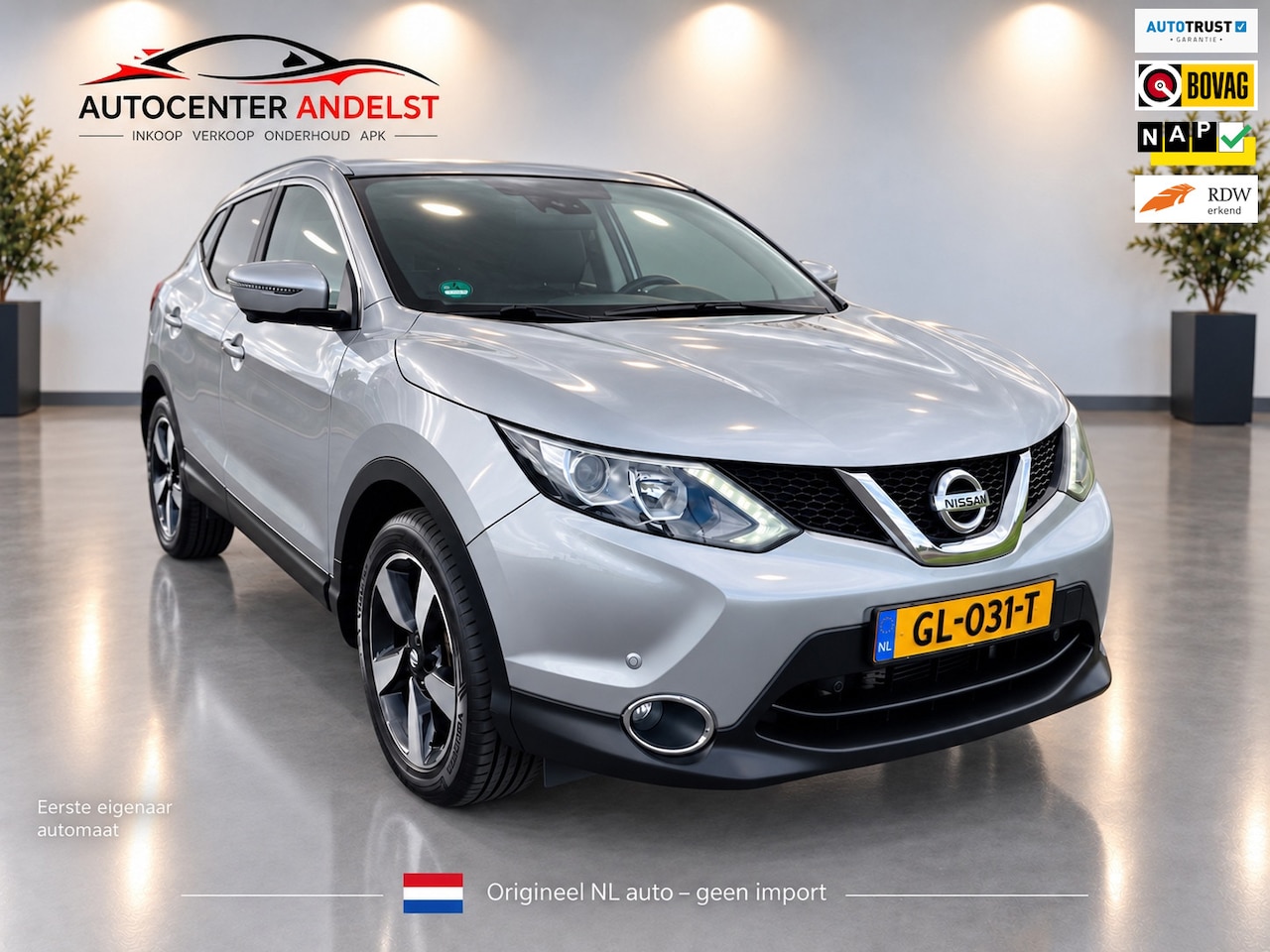 Nissan Qashqai - 1.2 Connect Edition 1.2 Connect Edition, Aut, Trekhaak, Cam, Navi, Cruise/Climate control, 1e eig afk, Geen im - AutoWereld.nl