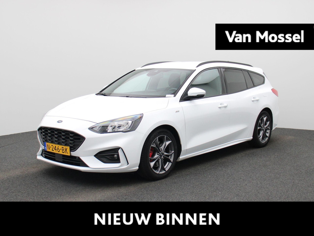 Ford Focus Wagon - 1.0 EcoBoost Hybrid ST Line X Business | Elekt. Achterklep | Stoel Stuur En Voorruit Verwa - AutoWereld.nl