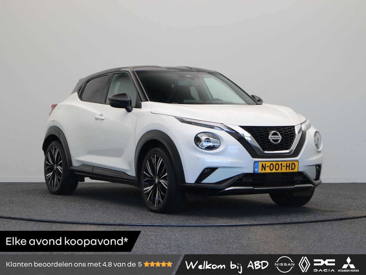 Nissan Juke - 1.0 DIG-T N-Design | trekhaak | Dealer onderhouden 1e eigenaar | Lichtmetalen velg 19" | C - AutoWereld.nl