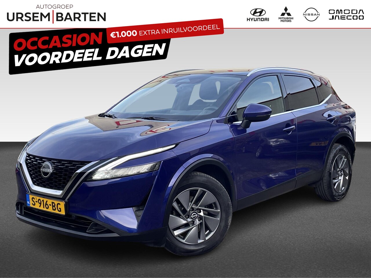 Nissan Qashqai - 1.3 MHEV Xtronic Acenta | Panoramadak | Camera - AutoWereld.nl