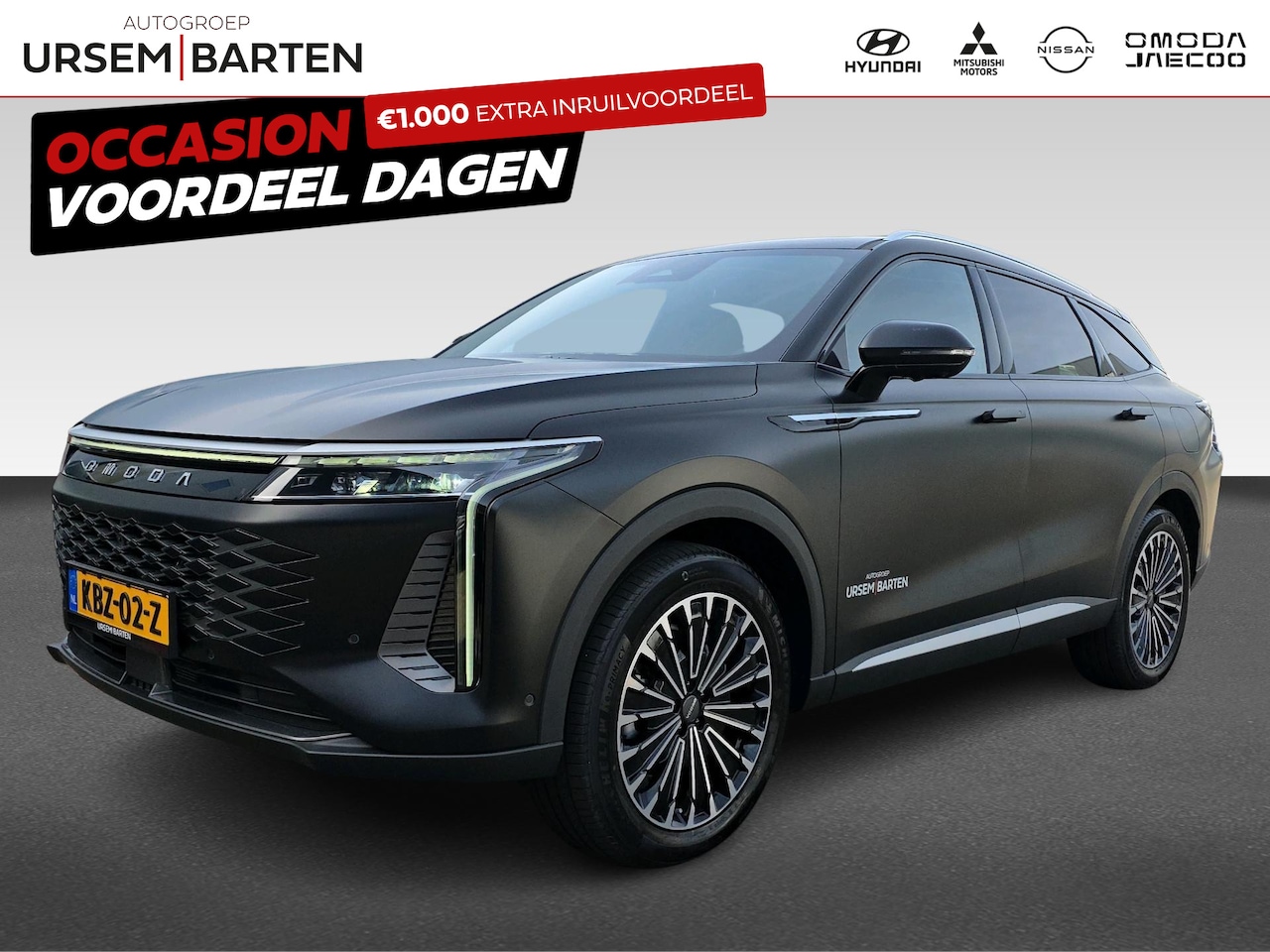Omoda 9 - 1.5T-GDi SHS-P Premium Premium | Achterbank verwarmd | Achteropkomend verkeer waarschuwing - AutoWereld.nl