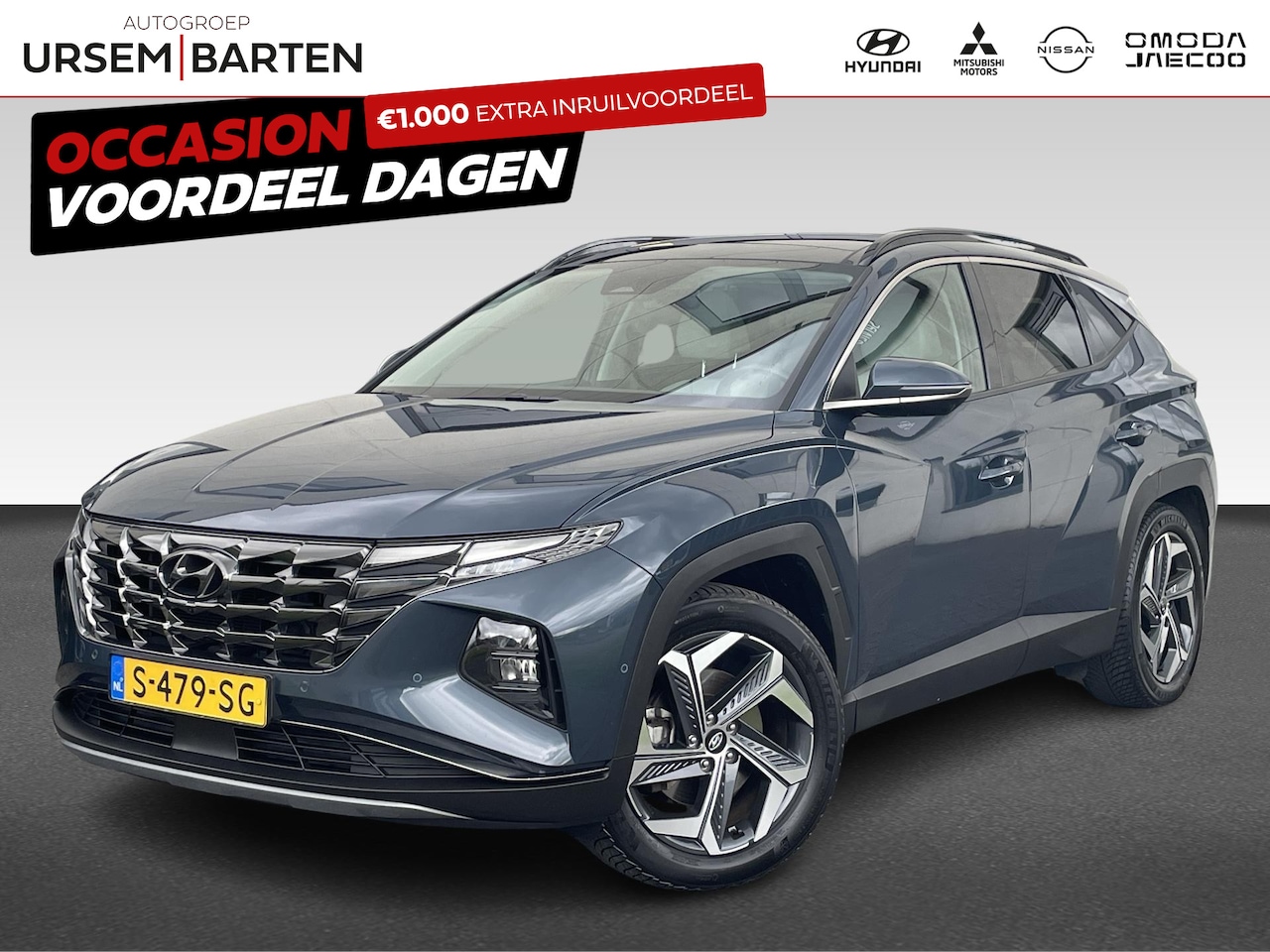 Hyundai Tucson - 1.6 T-GDI PHEV Premium Sky 4WD | Airco (automatisch) | Airco separaat achter | Apple Carpl - AutoWereld.nl