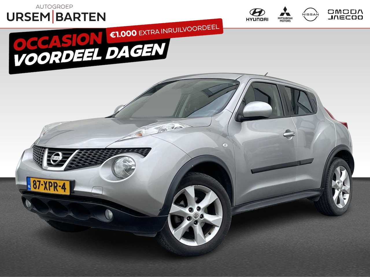 Nissan Juke - 1.6 Acenta Eco | Airco (automatisch) | Boordcomputer | Buitenspiegels elektrisch verstel- - AutoWereld.nl