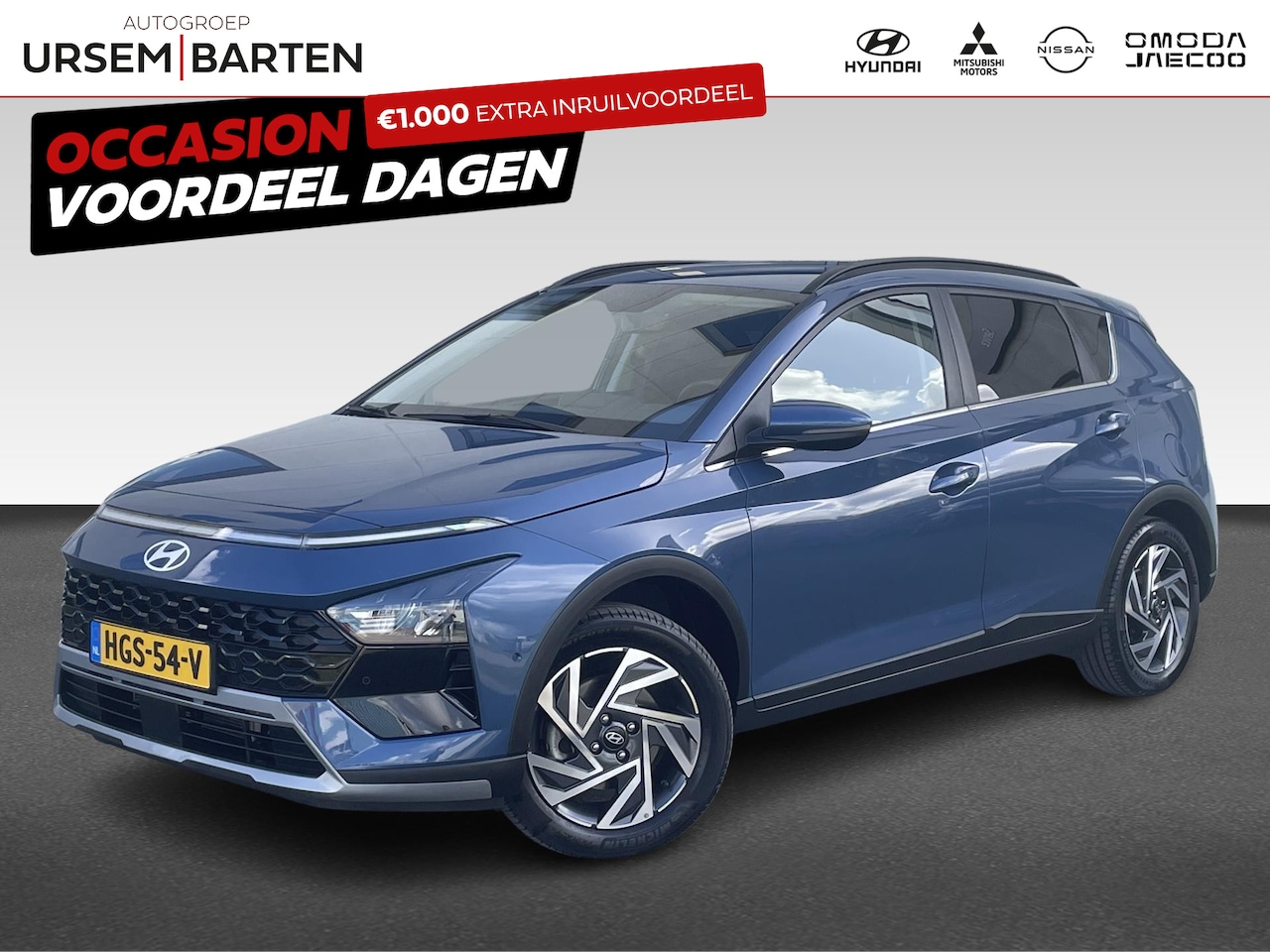 Hyundai Bayon - 1.0 T-GDI Premium | Apple Carplay/Android Auto | Autonomous Emergency Braking | Cruise con - AutoWereld.nl