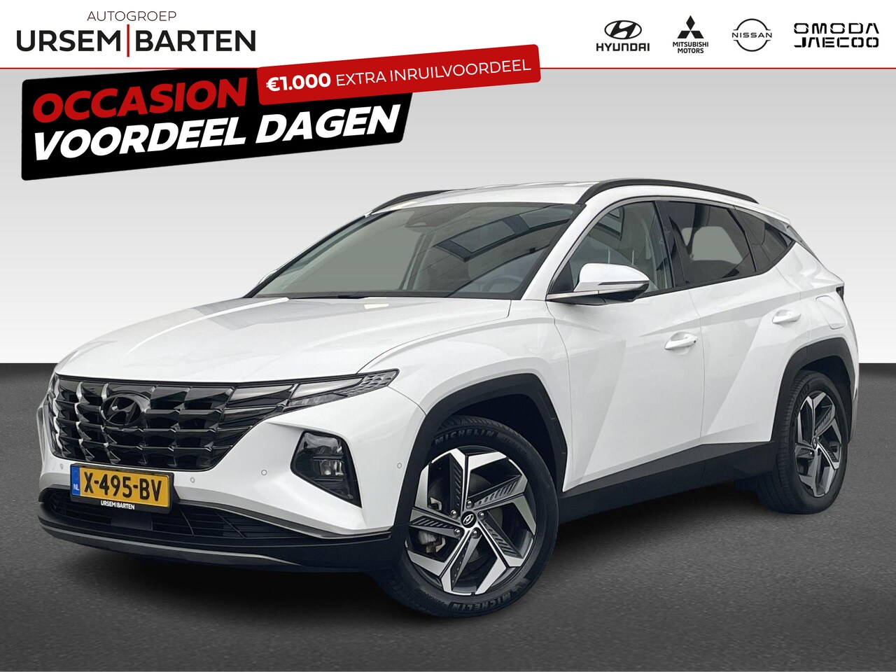 Hyundai Tucson - 1.6 T-GDI PHEV Premium 4WD | Achterbank verwarmd | Anti Blokkeer Systeem | Apple Carplay/A - AutoWereld.nl