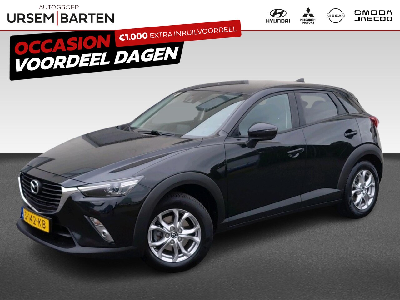 Mazda CX-3 - 2.0 SkyActiv-G 120 GT-Luxury | Boordcomputer | Brake Assist System | Dimlichten automatisc - AutoWereld.nl