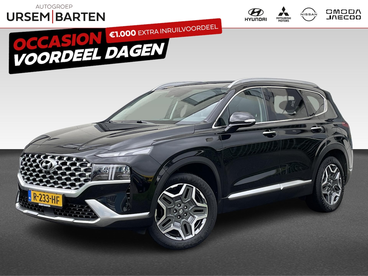 Hyundai Santa Fe - 1.6 T-GDI HEV Premium Sky 7p. 1.6 T-GDI HEV Premium Sky 7p. - AutoWereld.nl