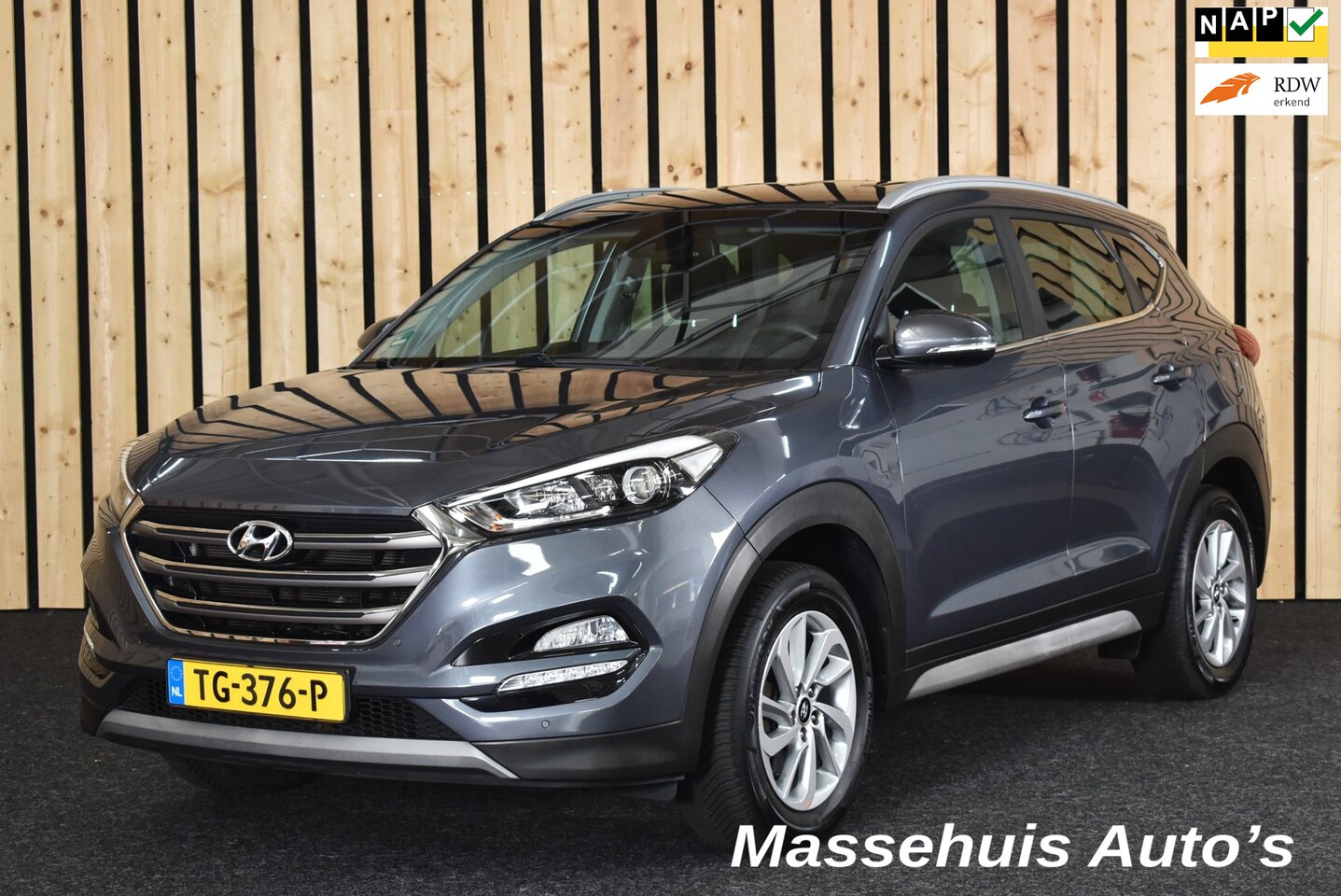 Hyundai Tucson - 1.6 GDi Comfort 1e eig. Carplay NL-auto 131dkm Camera stoelverw. Clima 17"LM 4S + Nwe APK - AutoWereld.nl