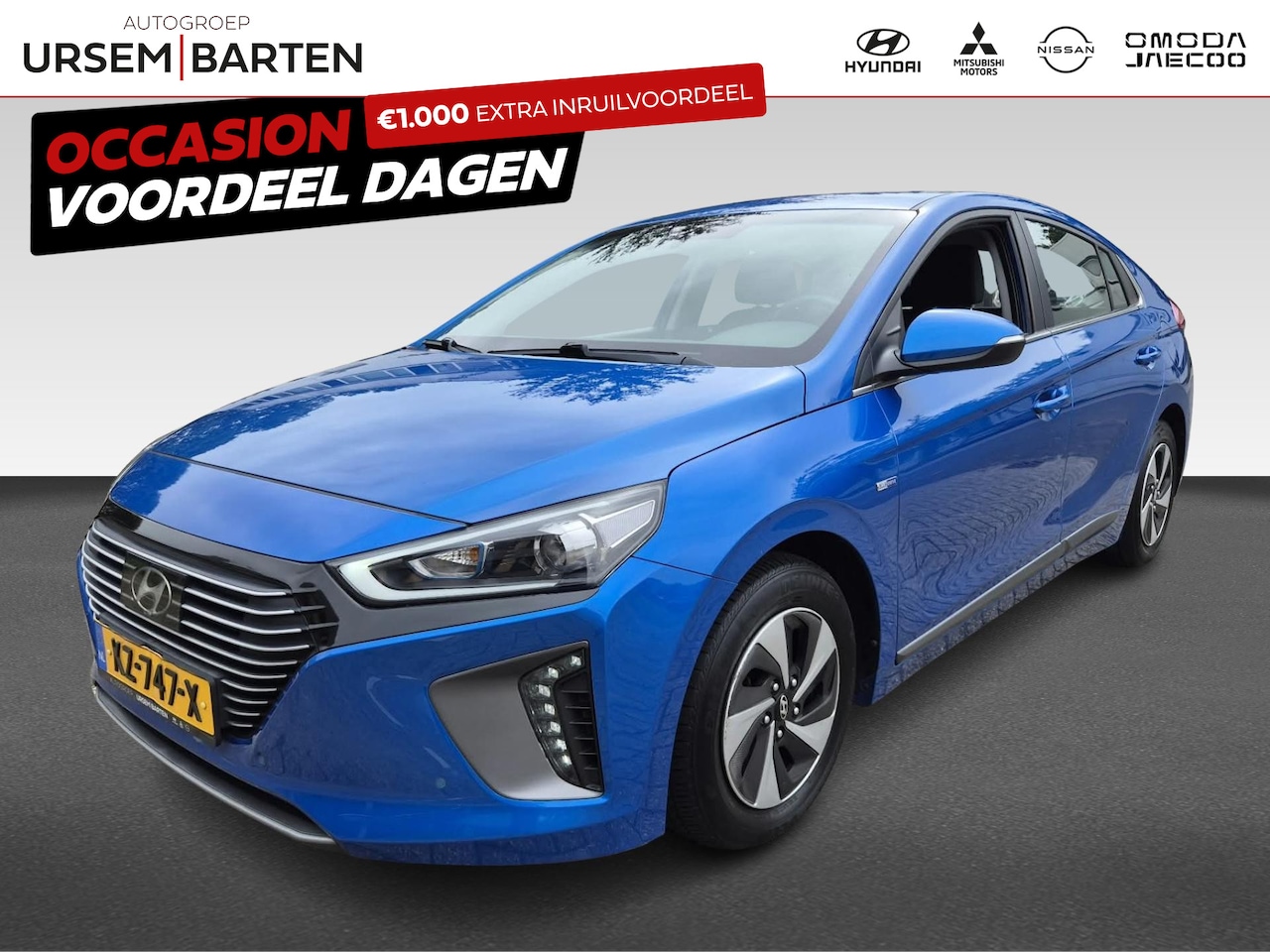 Hyundai IONIQ - 1.6 GDi Comfort | Achteruitrijcamera | Navigatiesysteem full map | Parkeersensor achter - AutoWereld.nl