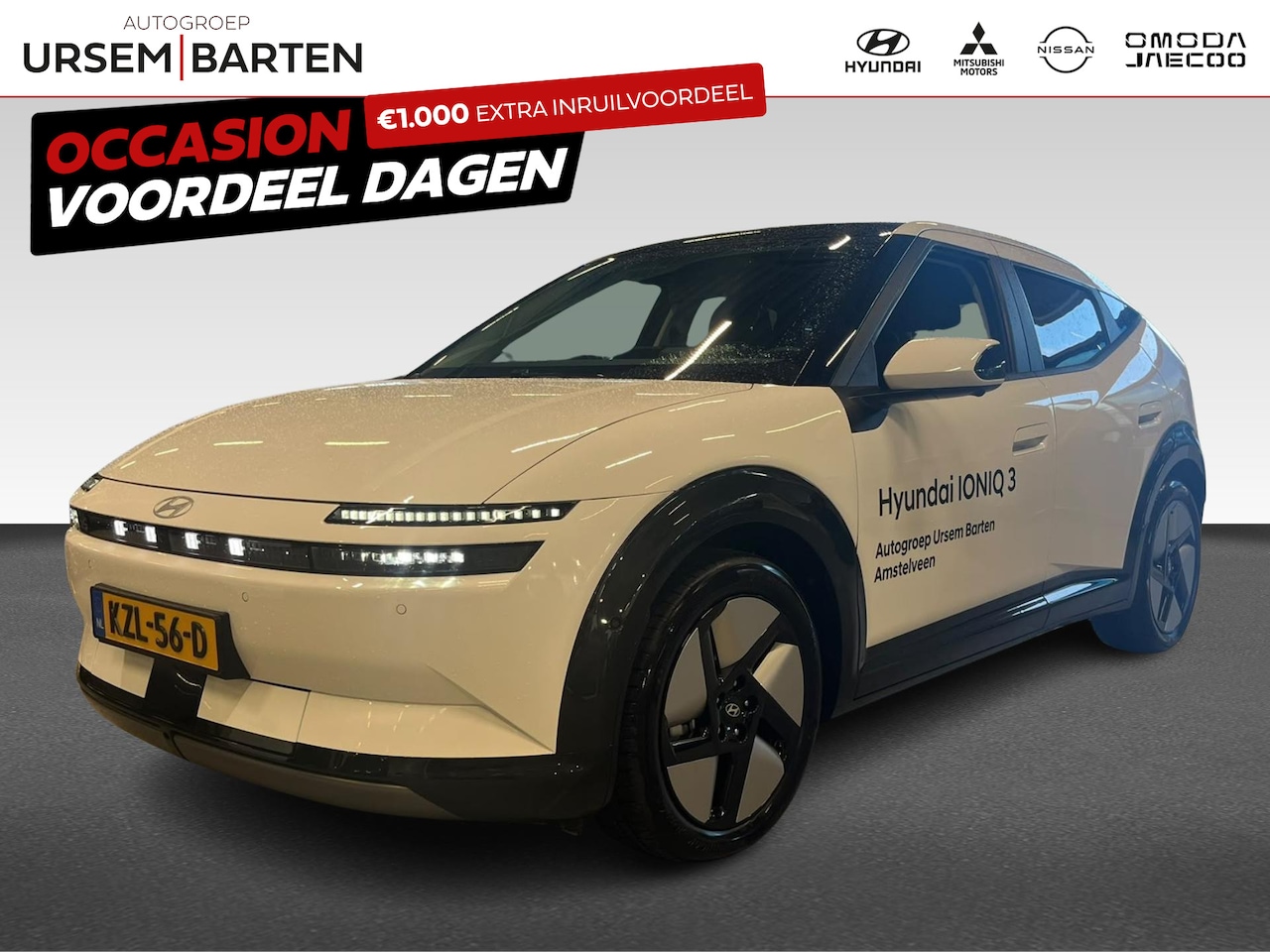Hyundai IONIQ - 3 Prime 61 kWh | pano dak | 360 graden camera | - AutoWereld.nl