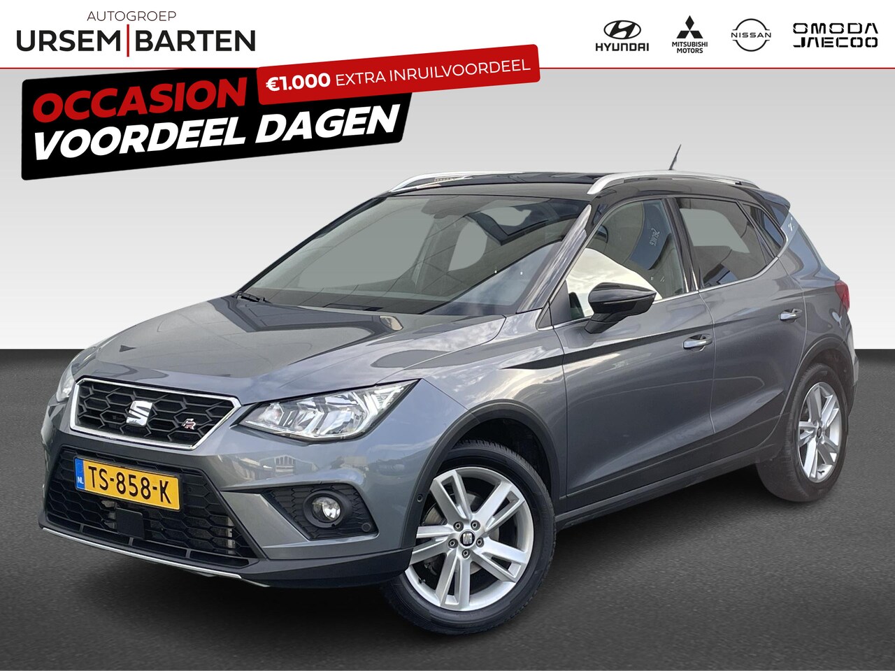 SEAT Arona - 1.0 TSI FR Business Intense | automaat | trekhaak - AutoWereld.nl