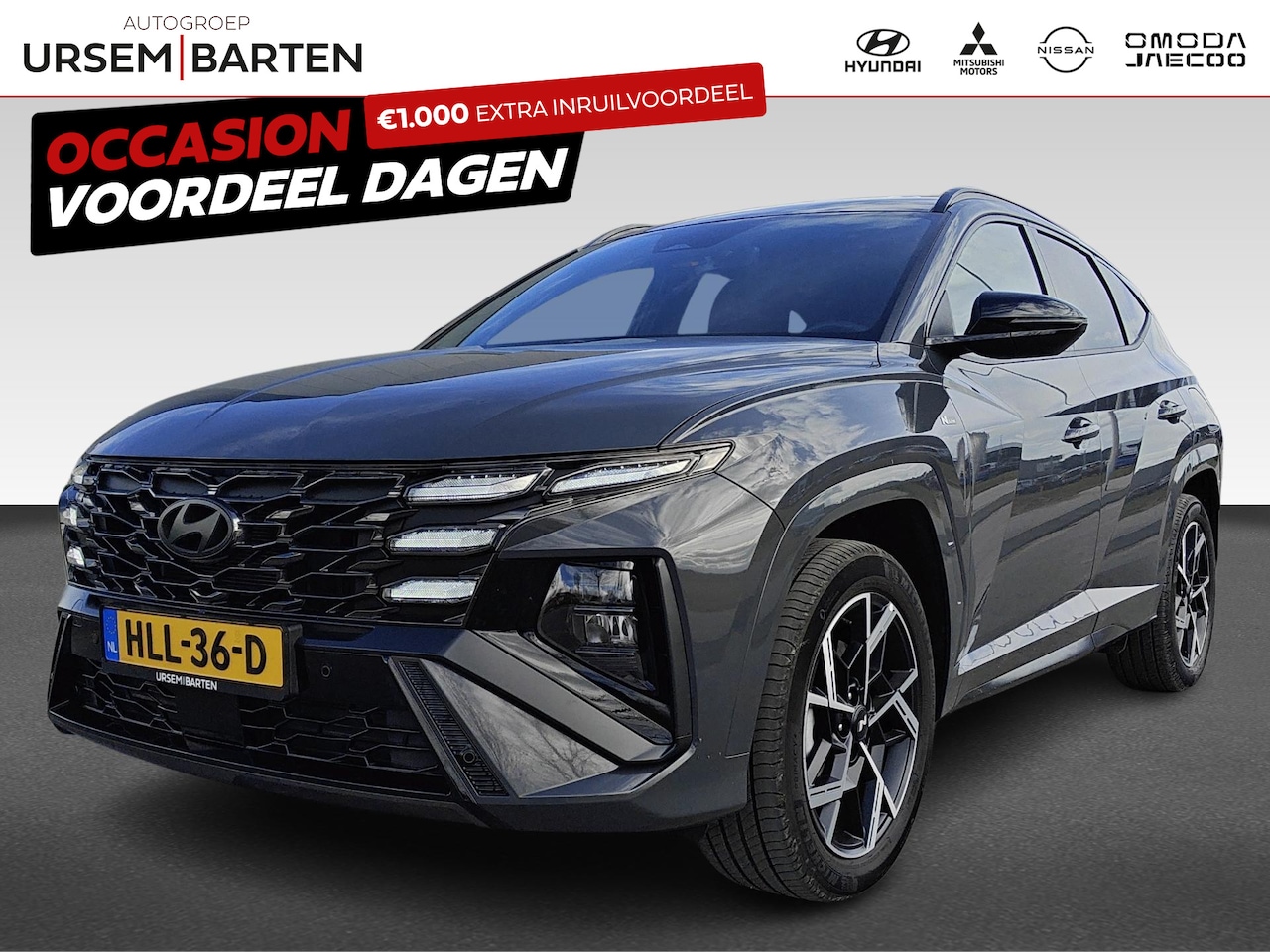 Hyundai Tucson - 1.6 T-GDI PHEV N Line Edition | Keyless entry/starts | Stuur verwarmd | Cruise control ada - AutoWereld.nl