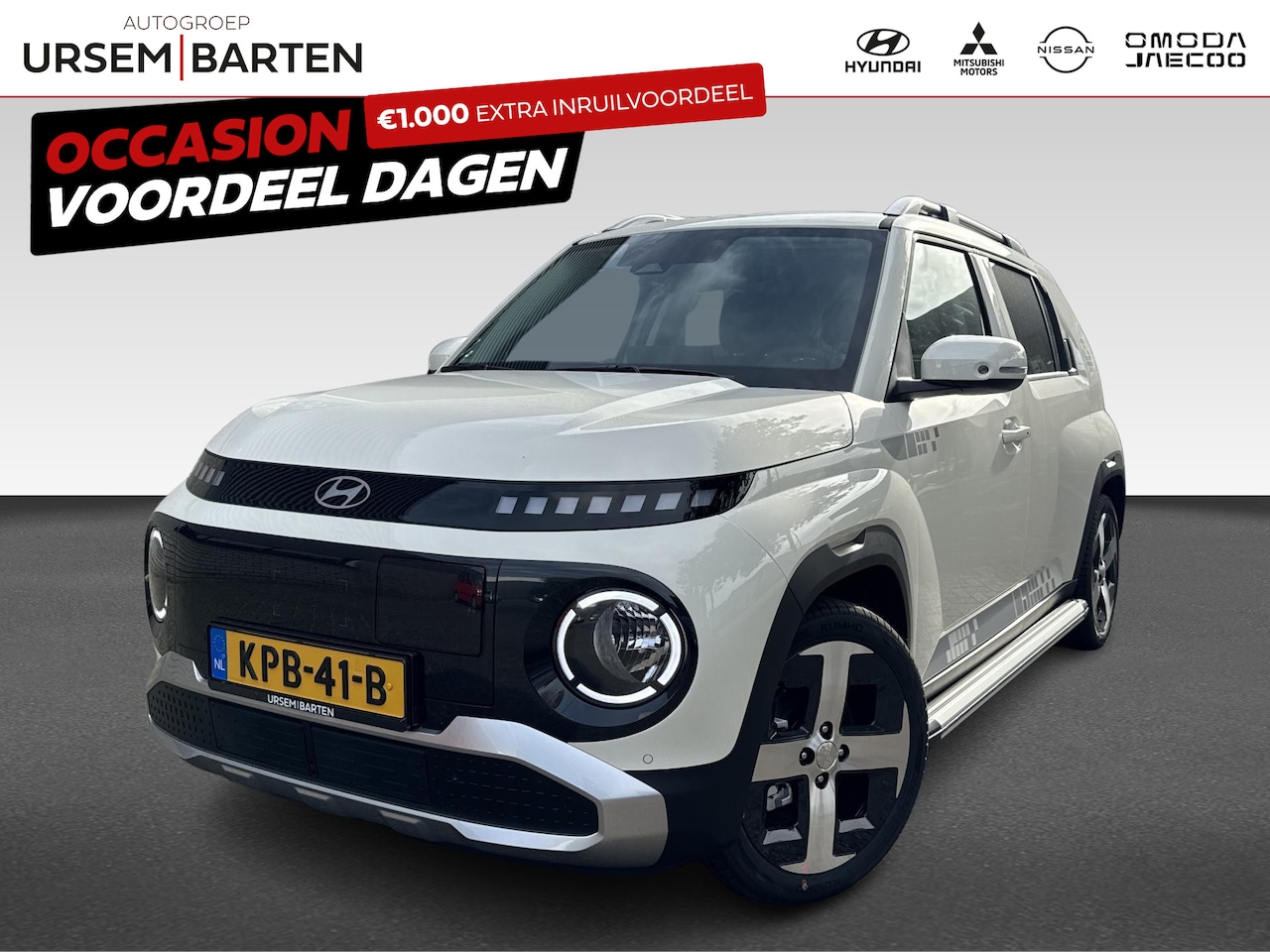 Hyundai Inster - Pulse Advanced 42 kWh | Side-steps | Achteruitrijcamera | Buitenspiegels elektrisch verste - AutoWereld.nl