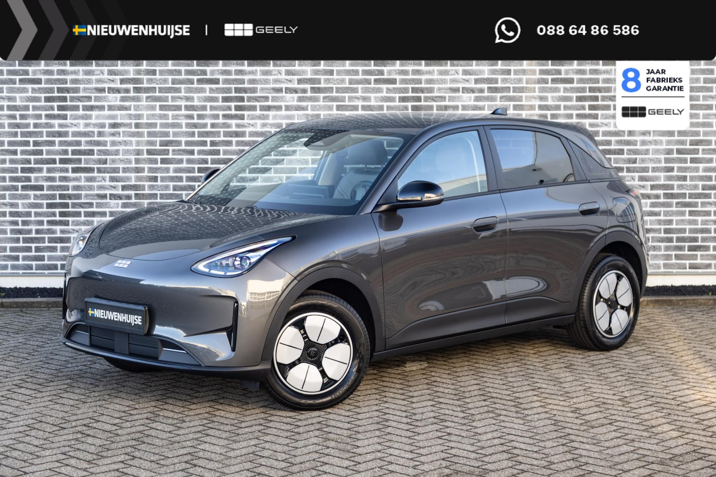 Geely E2 - Max 47 kWh 345km WLTP | 80kW Snelladen | Stoel- / Stuur verwarming | Camera | Park assist - AutoWereld.nl