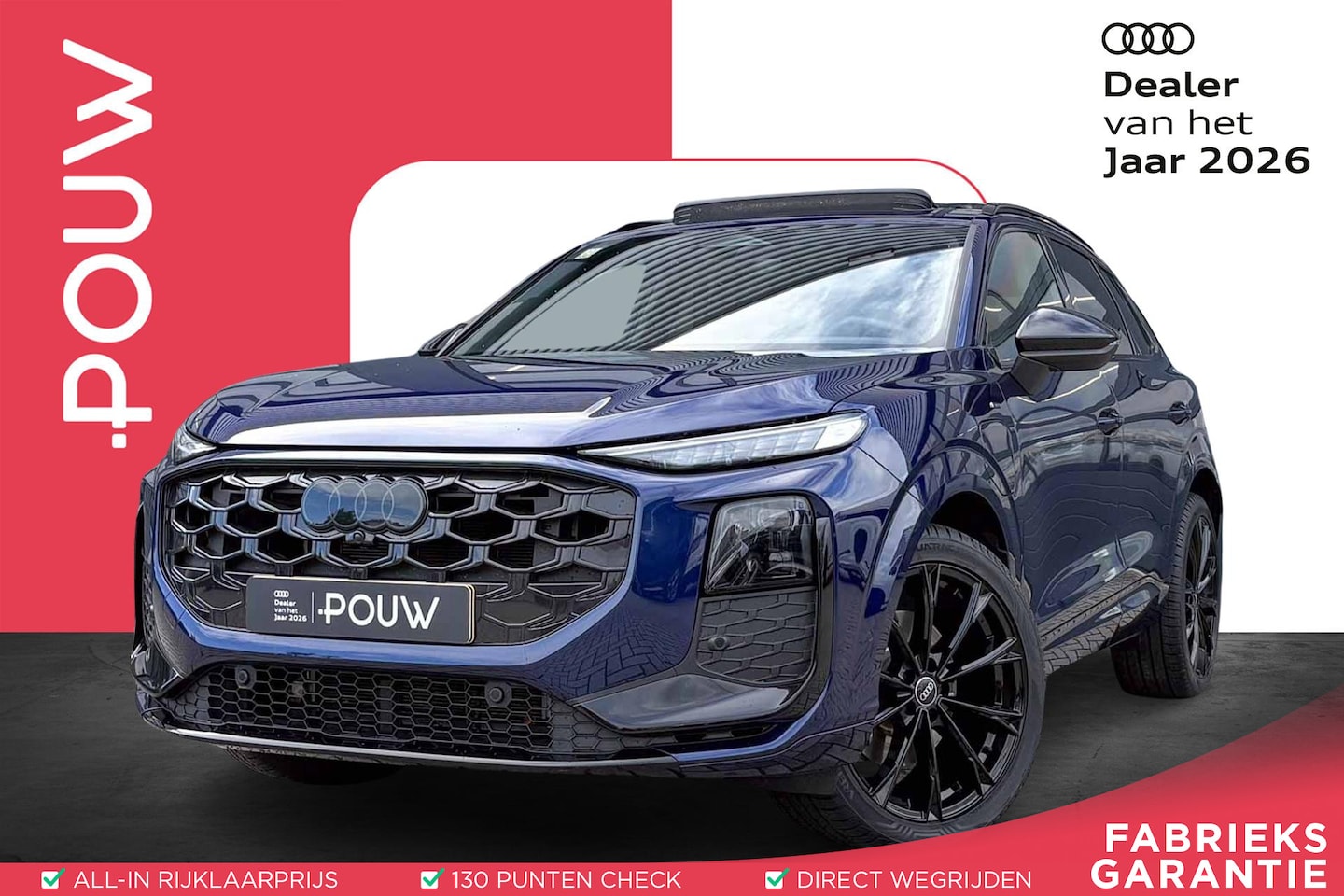 Audi Q3 - 1.5 e-hybrid 272pk S edition | Panoramadak | Trekhaak | 20 inch velgen | All Seasonbanden - AutoWereld.nl