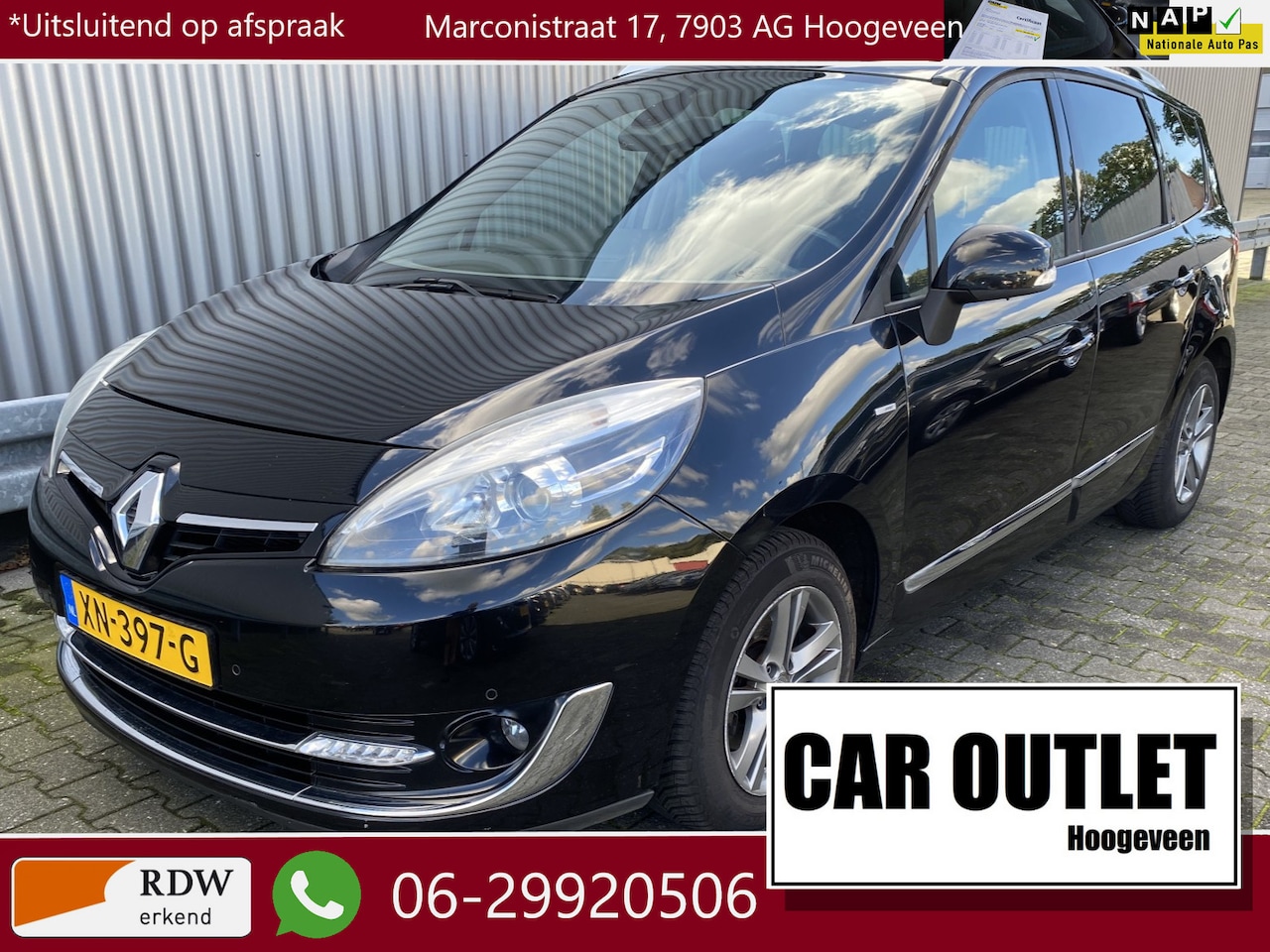 Renault Grand Scénic - 1.2 TCe Bose 7p. Clima, Navi, CC, PDC & Cam, LM, Trekh, z.g.a.n. APK – Inruil Mogelijk – - AutoWereld.nl