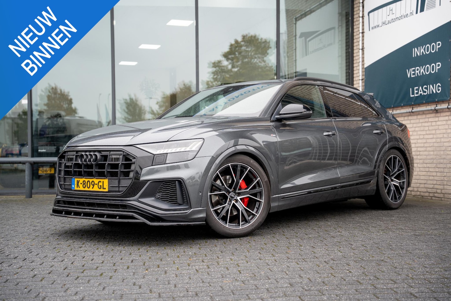 Audi Q8 - 50 TDI S-Line *BTW* FULL OPTION*LUCHTVERING*RS-ZETELS*TREKHAAK* - AutoWereld.nl