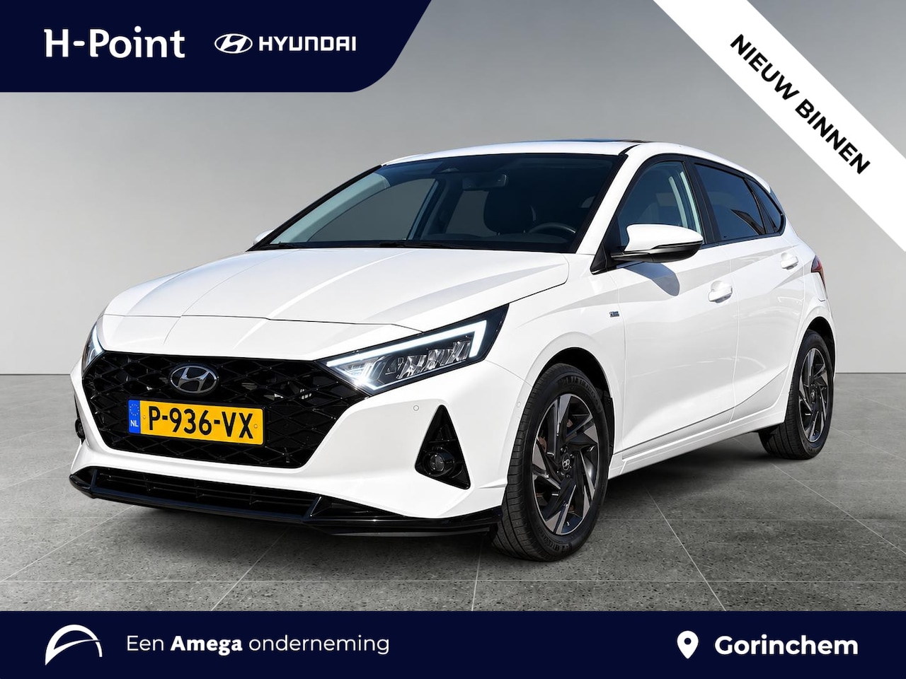 Hyundai i20 - Premium Sky 1.0 T-GDI 100pk | SCHUIF/KANTELDAK | AUTOMAAT | 16'' BI-COLOR LM-VELGEN | KEYL - AutoWereld.nl