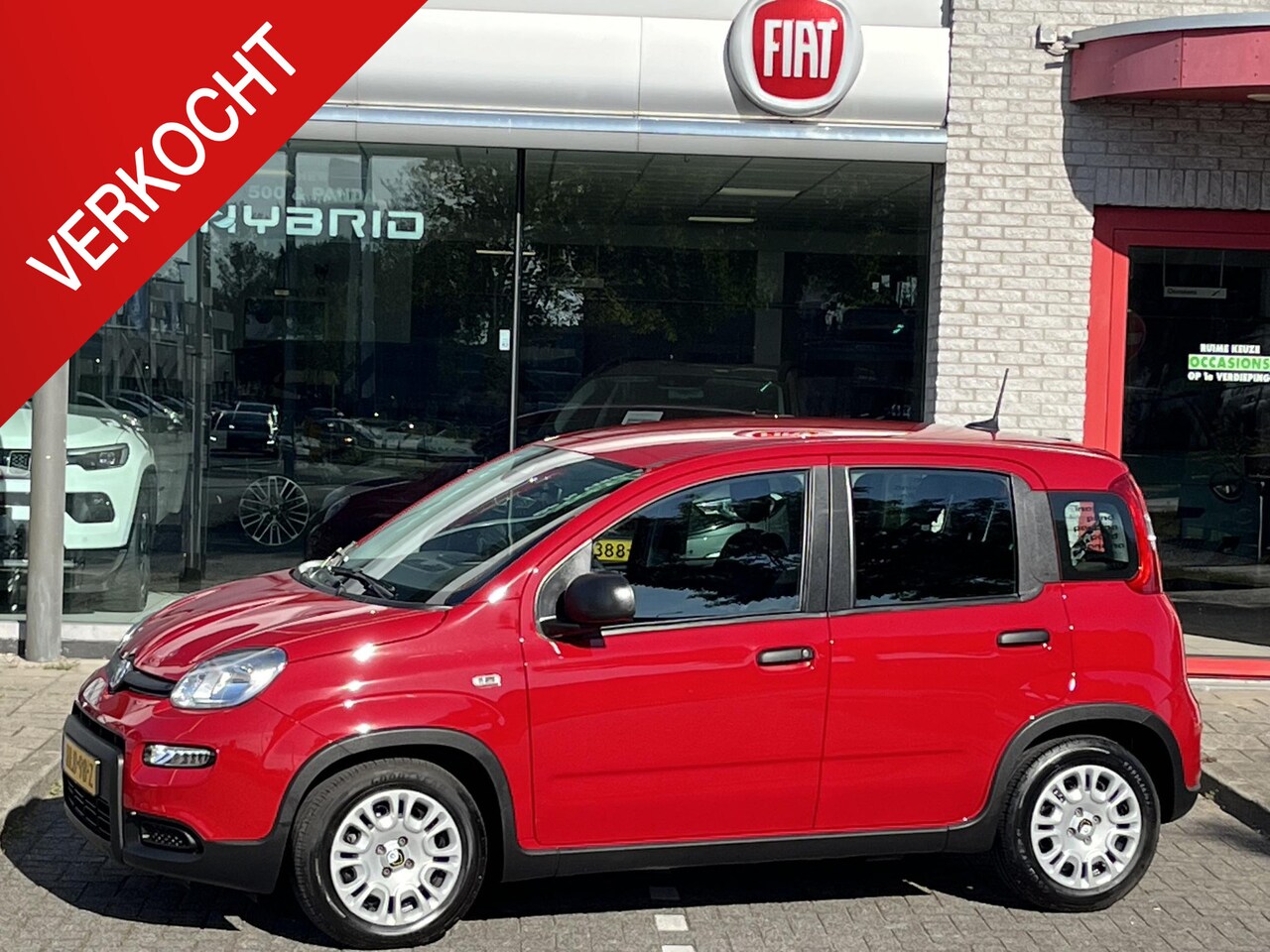 Fiat Panda - 1.0 Hybrid Pandina City AIRCO|DAB|BLEUTOOTH|USB|CRUISE CONTROL|PDC - AutoWereld.nl