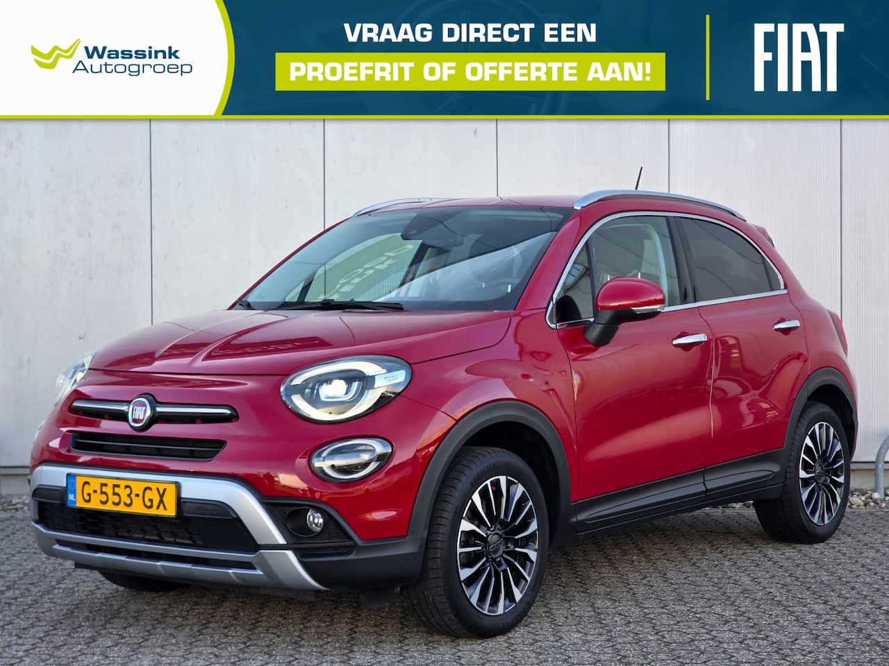 Fiat 500 X - 150 pk Automaat City Cross | Automatische airconditioning | Cruise control | Parkeersensor - AutoWereld.nl