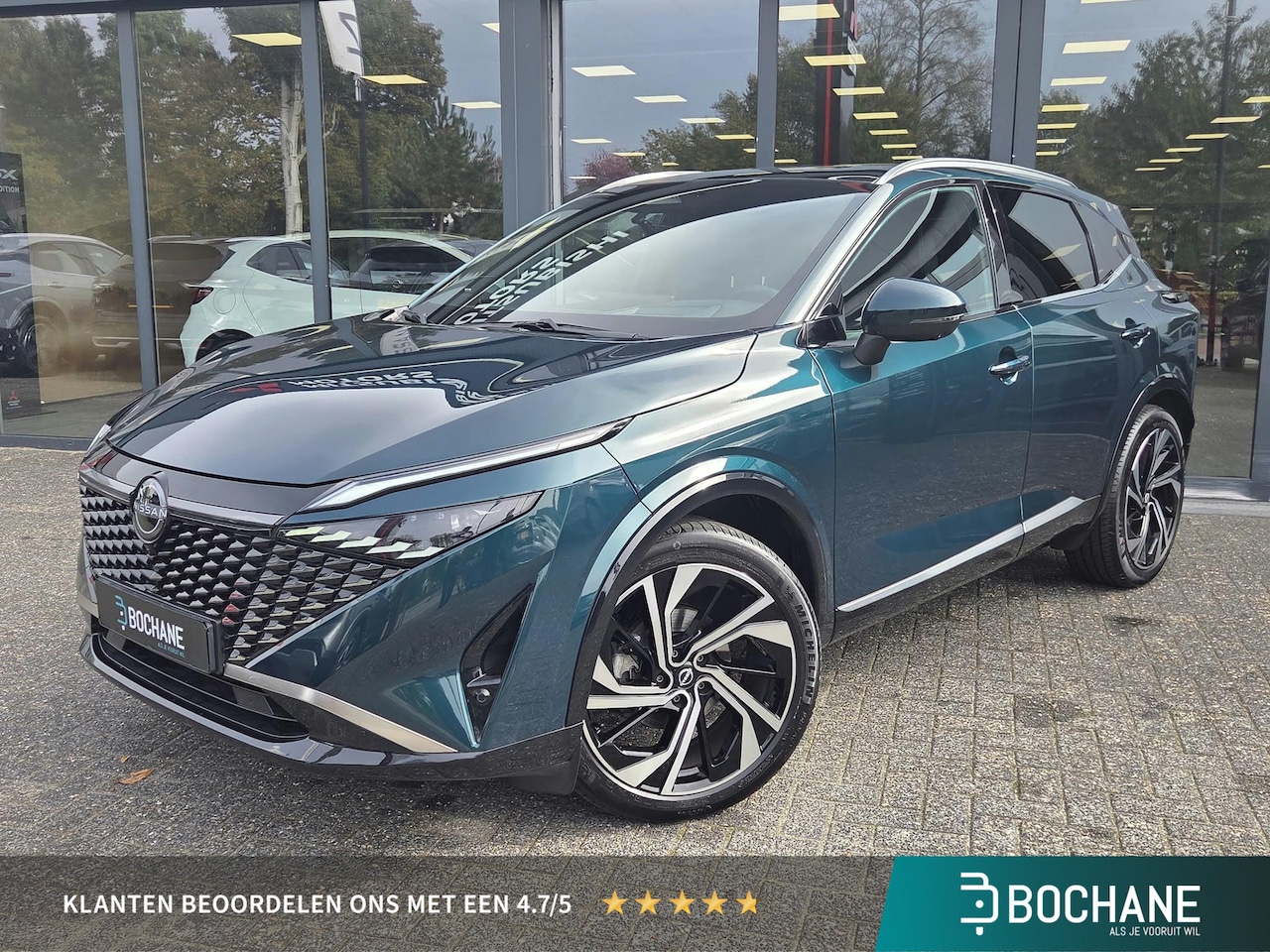 Nissan Qashqai - 1.3 MHEV Xtronic Tekna Plus | Bose | Panoramadak | Apple Carplay / Android Auto | - AutoWereld.nl