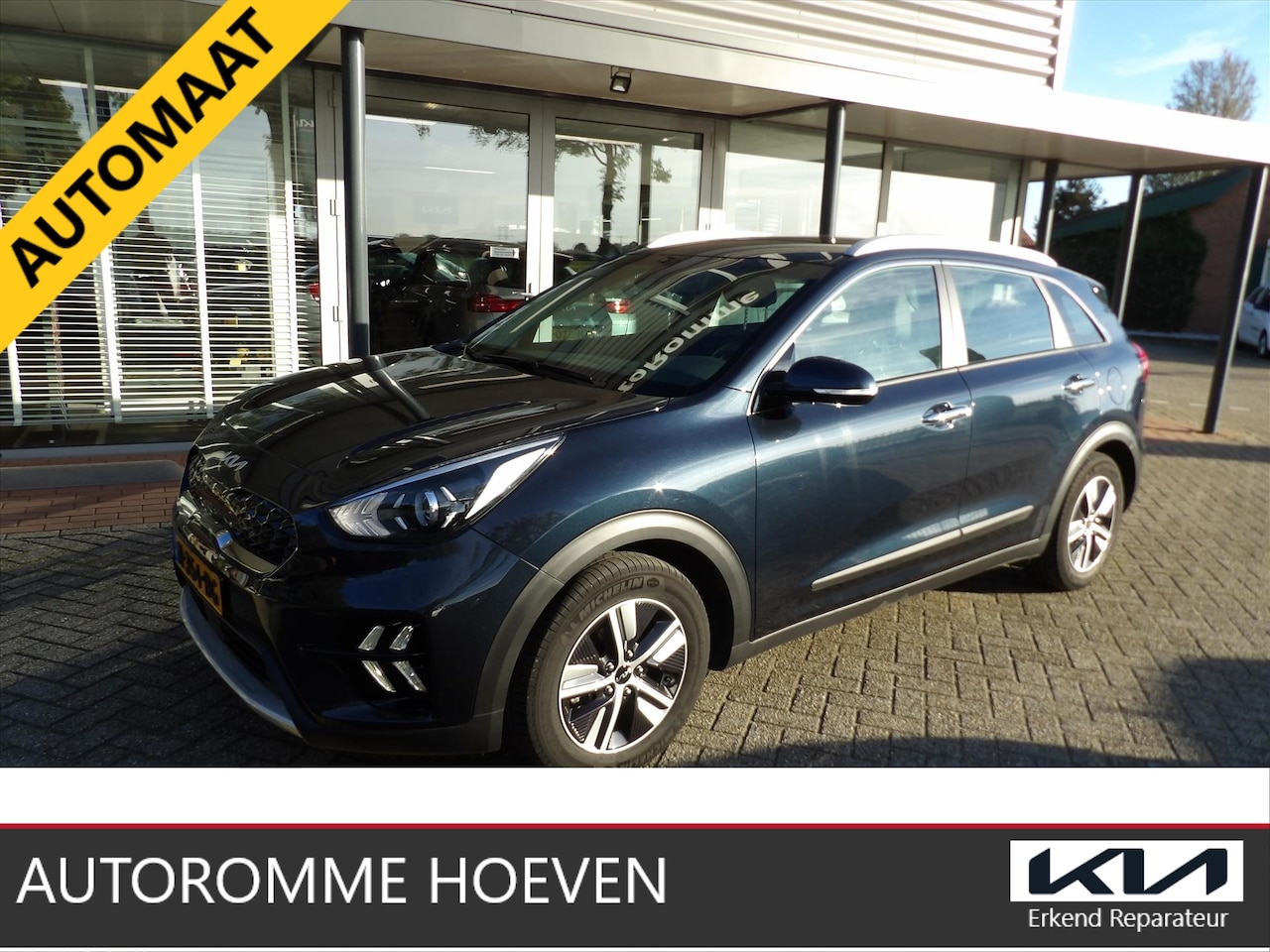 Kia Niro - 1.6 Hybrid AUTOMAAT DynamicLine !! 24.000km !! - AutoWereld.nl
