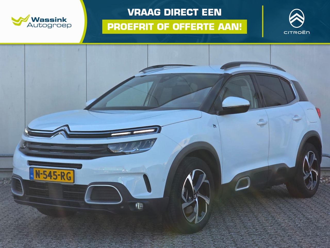 Citroën C5 Aircross - 1.6 Plug-in Hybrid 225 Feel Trekhaak | Stoelverwarming | Navigatie | Parkeercamera - AutoWereld.nl