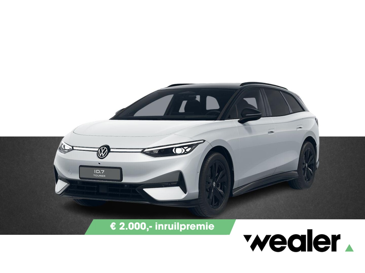 Volkswagen ID.7 Tourer - Limited Edition Plus 77 kWh accu 210 kW / 286 PK | Black Style | Interieur Pakket Plus met - AutoWereld.nl