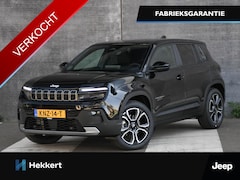 Jeep Avenger - Summit 1.2 e-Hybrid 110pk Automaat STOELVERWARMING | 18''LM | PRIVACY GLASS | DODE HOEK |