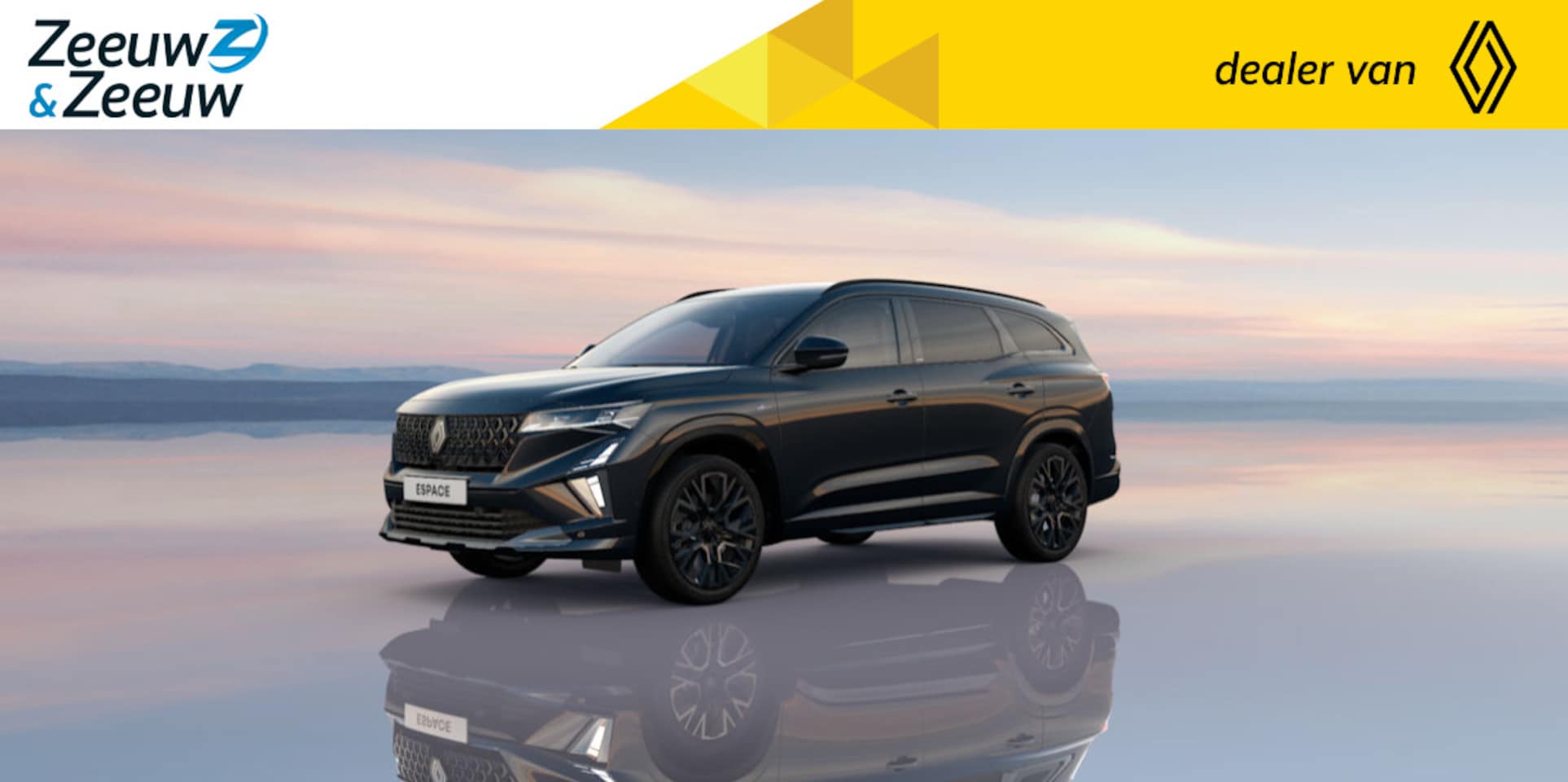 Renault Espace - E-Tech full hybrid 200 esprit Alpine 7p. Nu uit voorraad leverbaar met € 7110,00 Zeeuw & Z - AutoWereld.nl