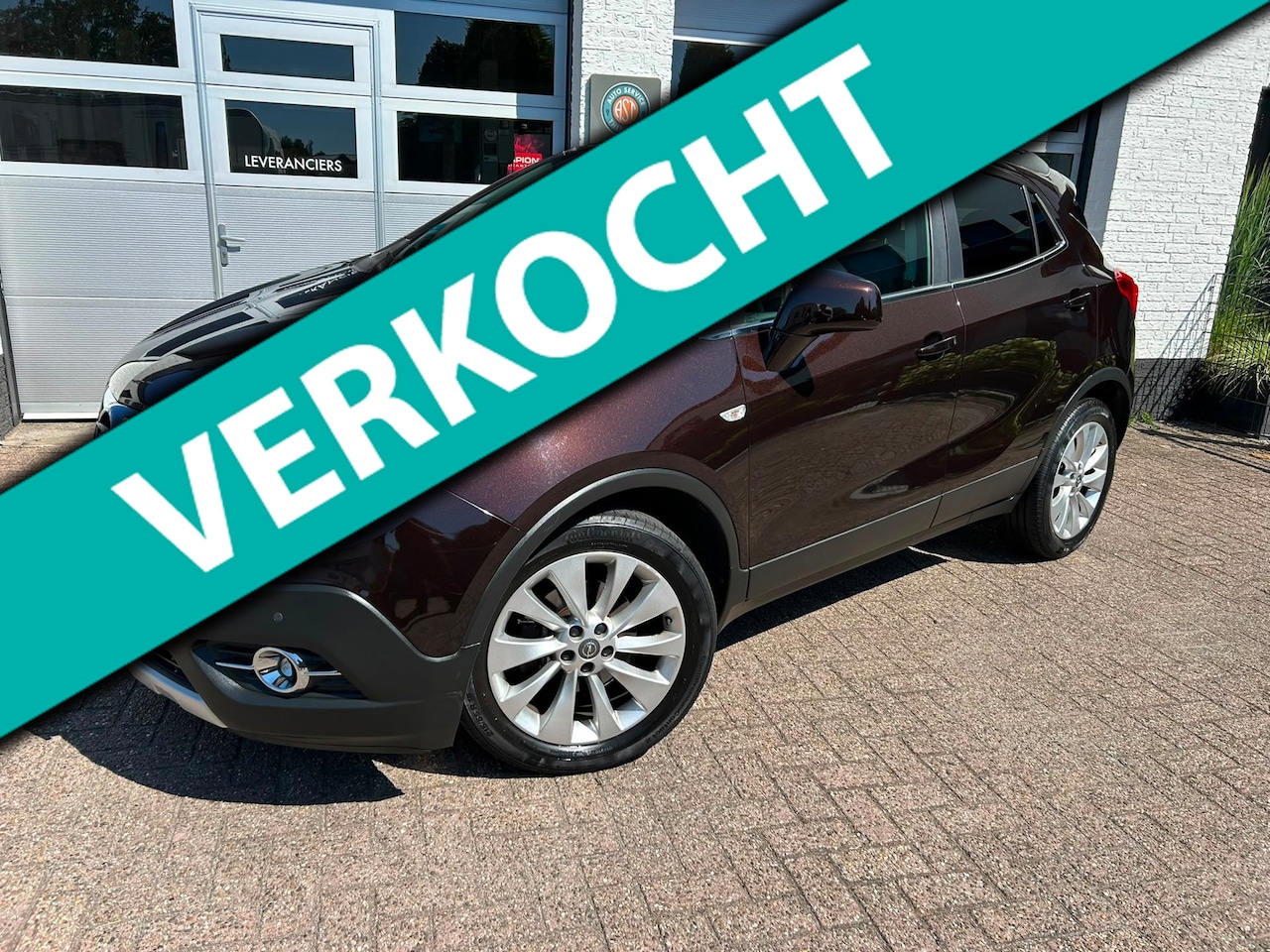 Opel Mokka - 1.4 T Cosmo LEER|OPEN DAK|CAMERA|NAVI|PDC - AutoWereld.nl