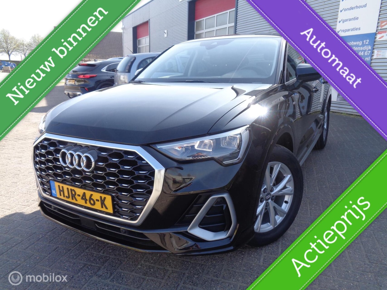 Audi Q3 Sportback - 35 TFSI 150pk MHEV S tronic /S-LINE/AUTOMAAT/Ecc/Stoelverw/PDC/Apple Carplay/Lm velgen/1st - AutoWereld.nl