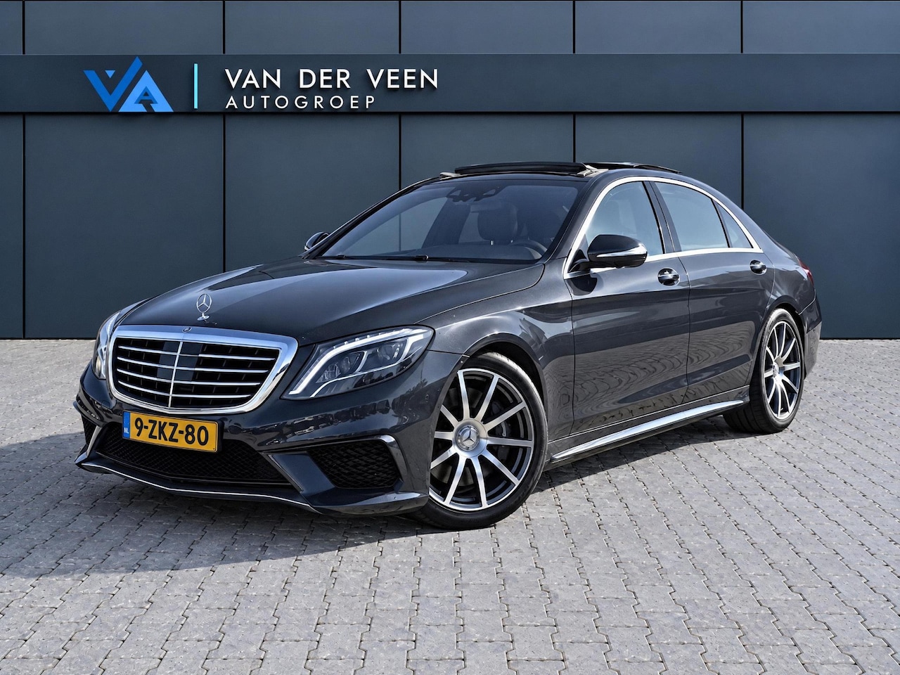 Mercedes-Benz S-klasse - AMG 63 4Matic Lang 585PK V8 | Drivers Package | Burmester | Panoramadak | Nachtzicht | Sof - AutoWereld.nl