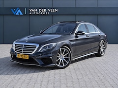 Mercedes-Benz S-klasse - AMG 63 4Matic Lang 585PK V8 | Drivers Package | Burmester | Panoramadak | Nachtzicht | Sof