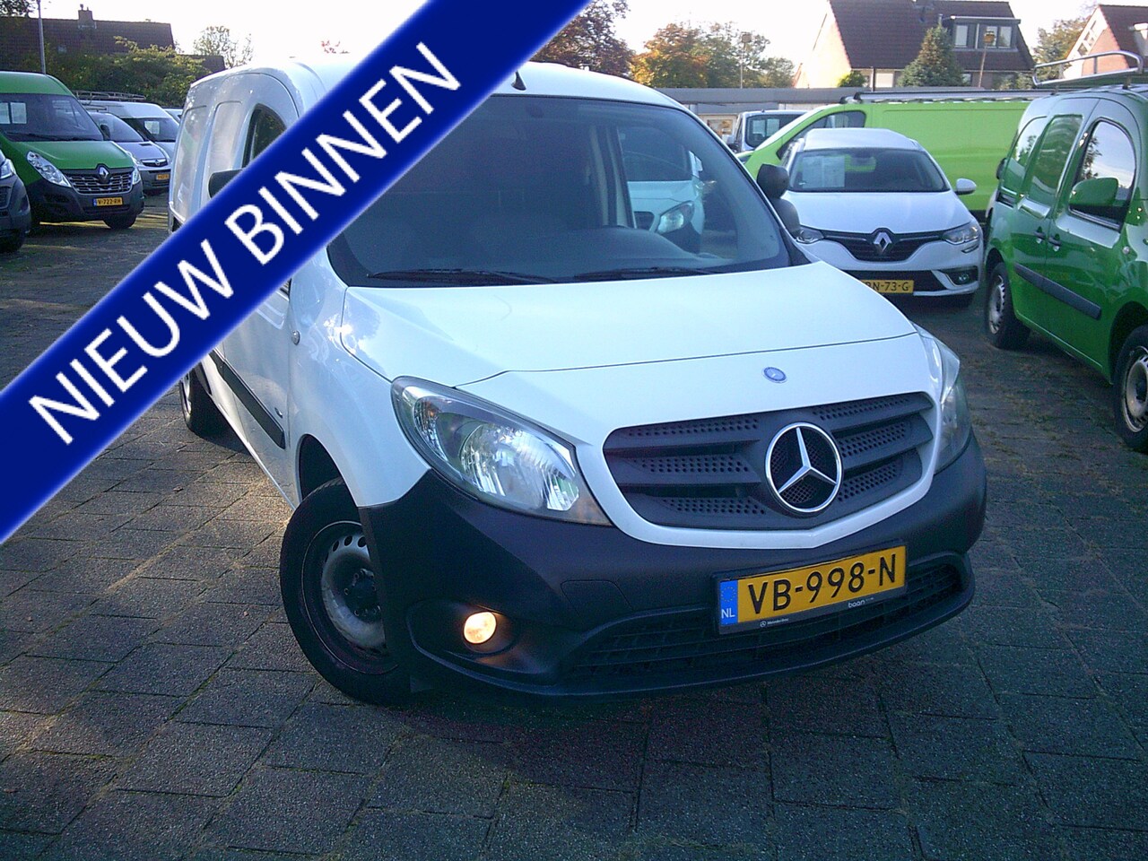 Mercedes-Benz Citan - 109 CDI BlueEFFICIENCY Extra Lang VOORZIEN VAN AIRCO+CRUISE+TREKHAAK !!! - AutoWereld.nl