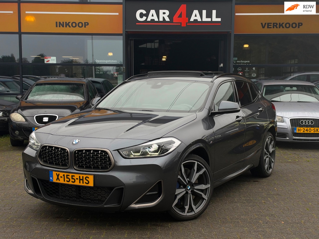 BMW X2 - M35i Business Edition Plus PANO/20INCH/HU-D/STLVRM/SFEERVERLICHTING/APK 16-6-2027 - AutoWereld.nl