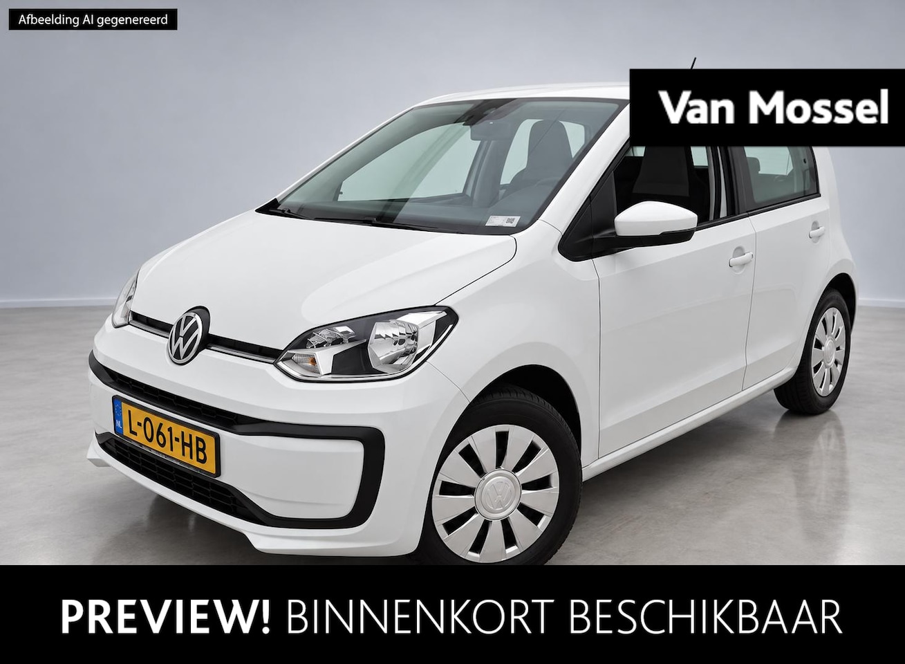 Volkswagen Up! - 1.0 65 PK | Airco | 5 Deurs | Telefoonhouder | Elektrische ruitbediening voor | DAB+ | All - AutoWereld.nl