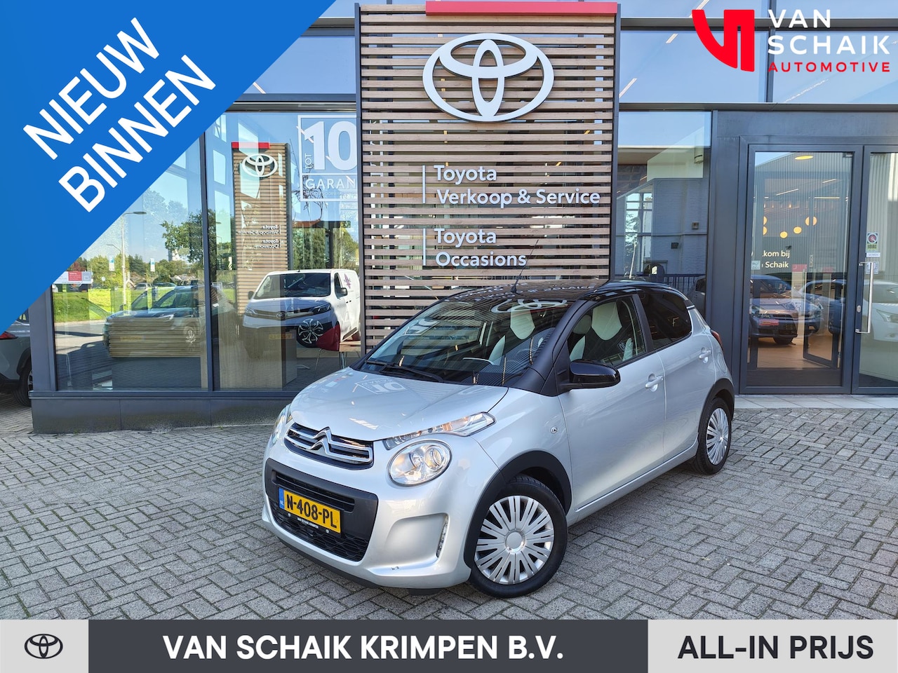 Citroën C1 - 1.0 VTi Millenium | Apple Carplay/Android Auto | Achteruitrijcamera | Airco - AutoWereld.nl