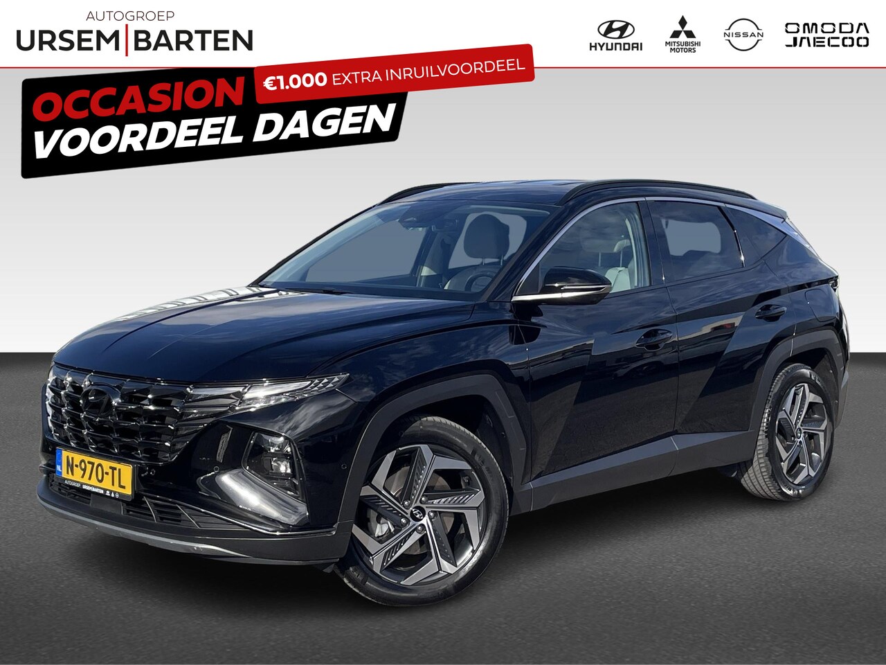 Hyundai Tucson - 1.6 T-GDI HEV Premium | Achterbank verwarmd | Airco separaat achter | Apple Carplay/Androi - AutoWereld.nl