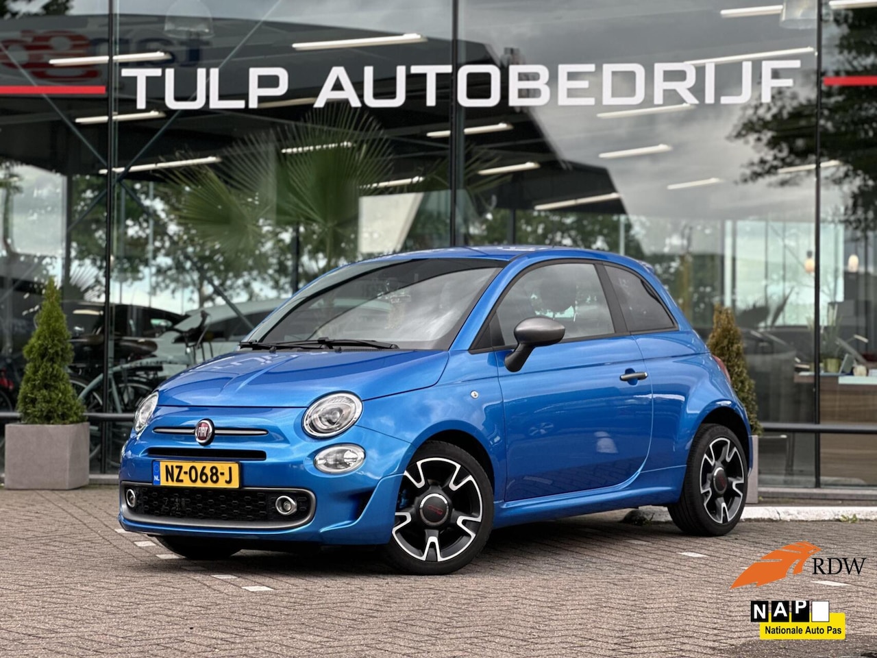Fiat 500 - 1.0 TwinAir Turbo S Pack City Navi Mooi! NLauto NAP - AutoWereld.nl
