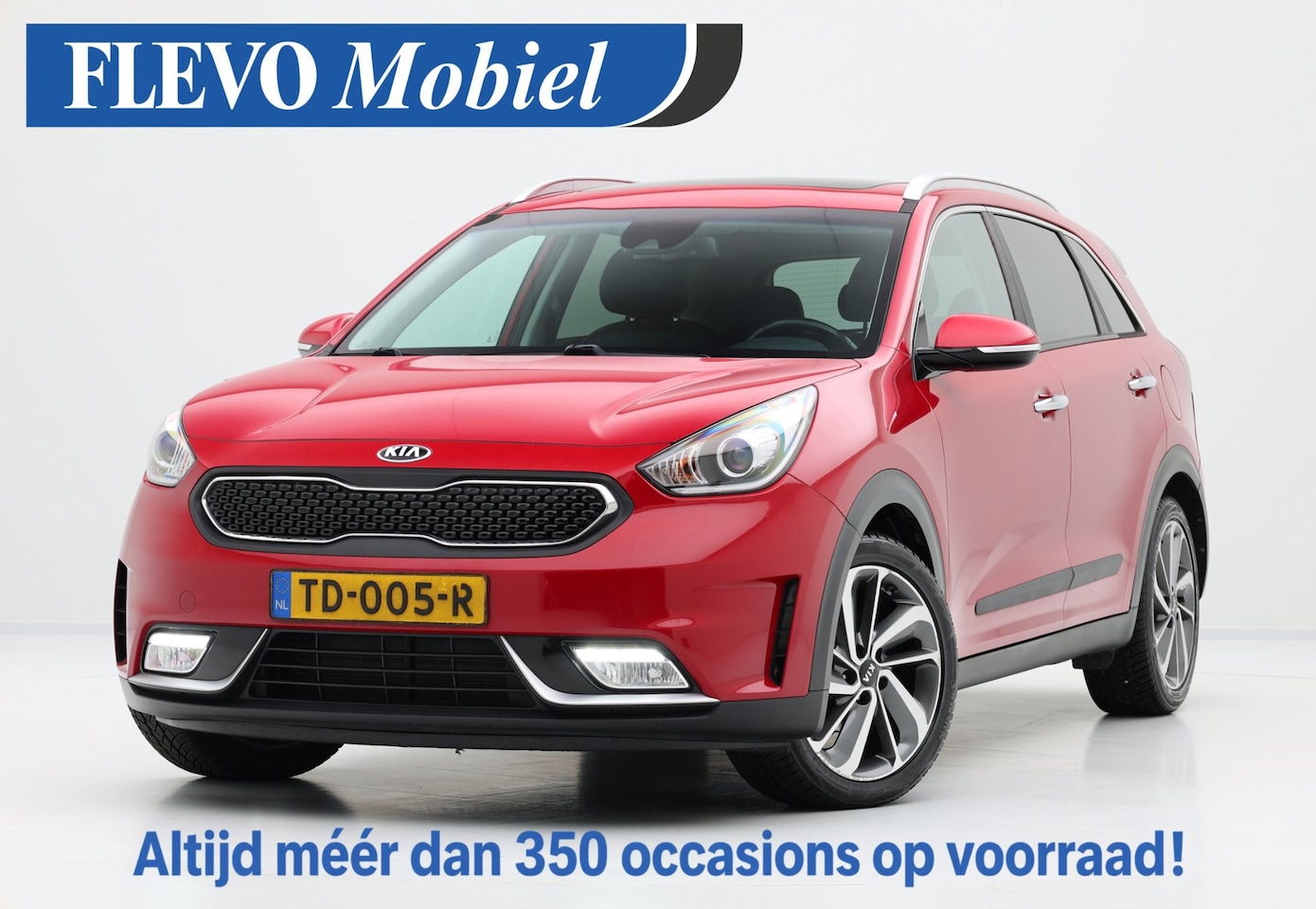 Kia Niro - 1.6 GDi Hybrid Design Edition Aut. Pano|CarPlay|Cam|1/2 Leer|Stoelverw. - AutoWereld.nl