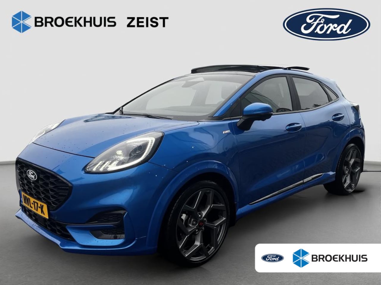 Ford Puma - 1.0 EcoBoost Hybrid Full options incl. Afn. trekhaak - AutoWereld.nl