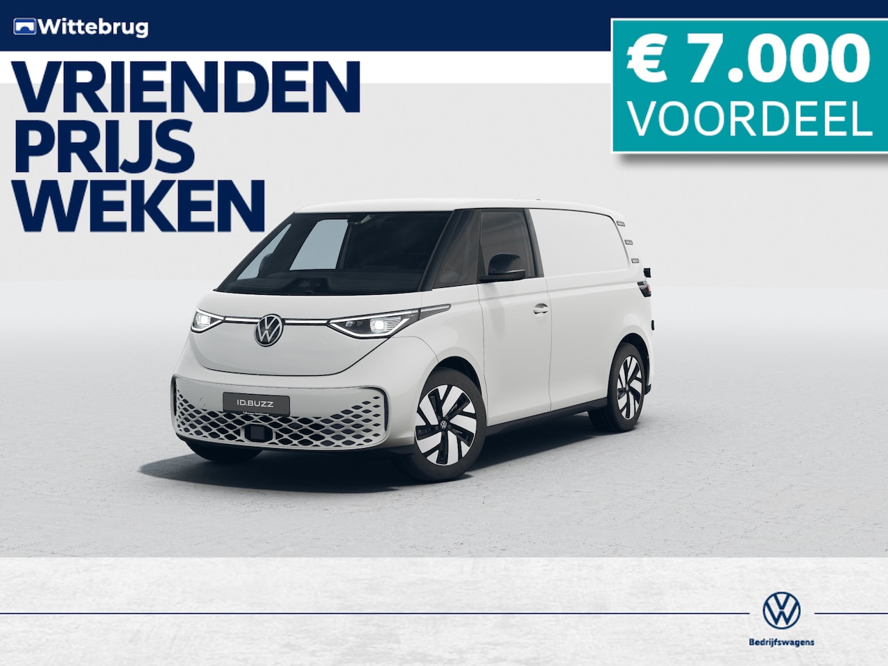 Volkswagen ID. Buzz Cargo - Bulli Limited Edition 79 kWh Bulli Limited Edition 79 kWh - AutoWereld.nl