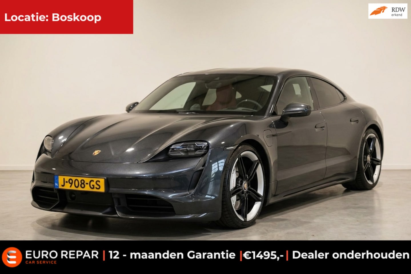 Porsche Taycan - Turbo 93 kWh DEALER OND. NP 173.600,- BTW-AUTO! - AutoWereld.nl