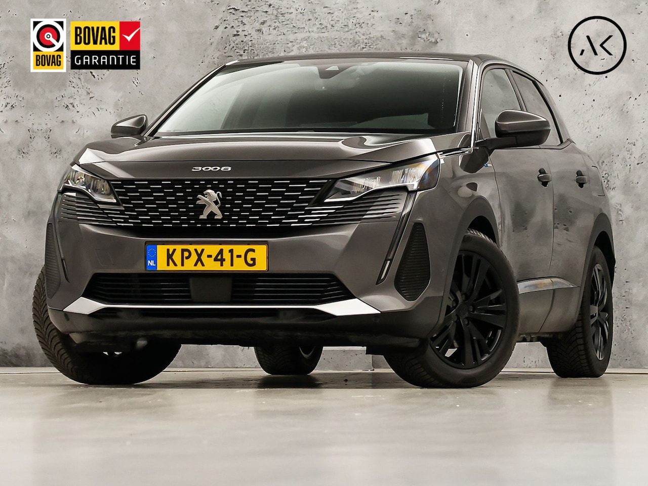Peugeot 3008 - 1.6 HYbrid 225 Allure Sport 225Pk Automaat (SOH 91,9%, APPLE CARPLAY, GROOT NAVI, 360 CAME - AutoWereld.nl