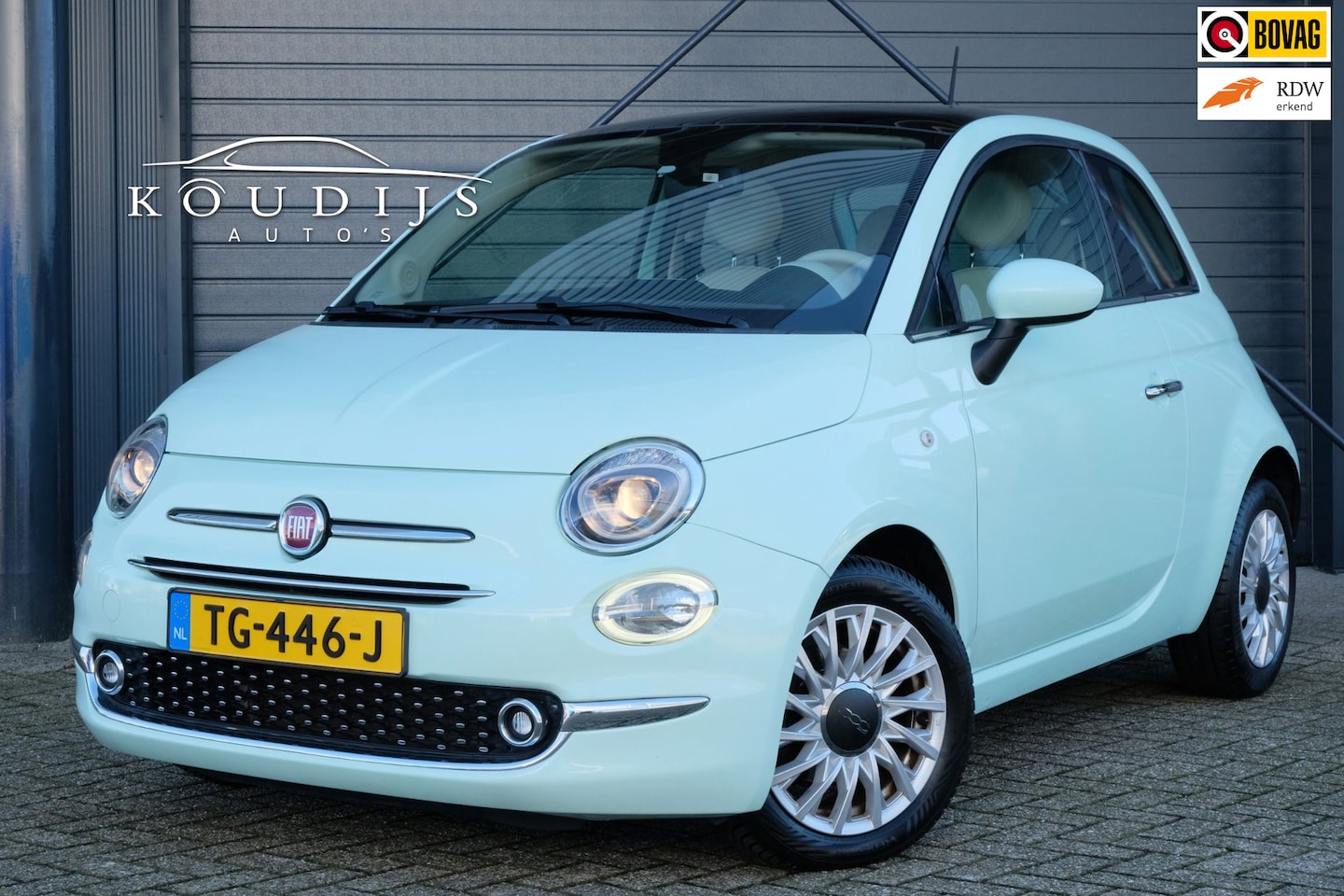 Fiat 500 - 1.2 S 1.2 S, Climate control, Panodak, PDC, Bluetooth - AutoWereld.nl